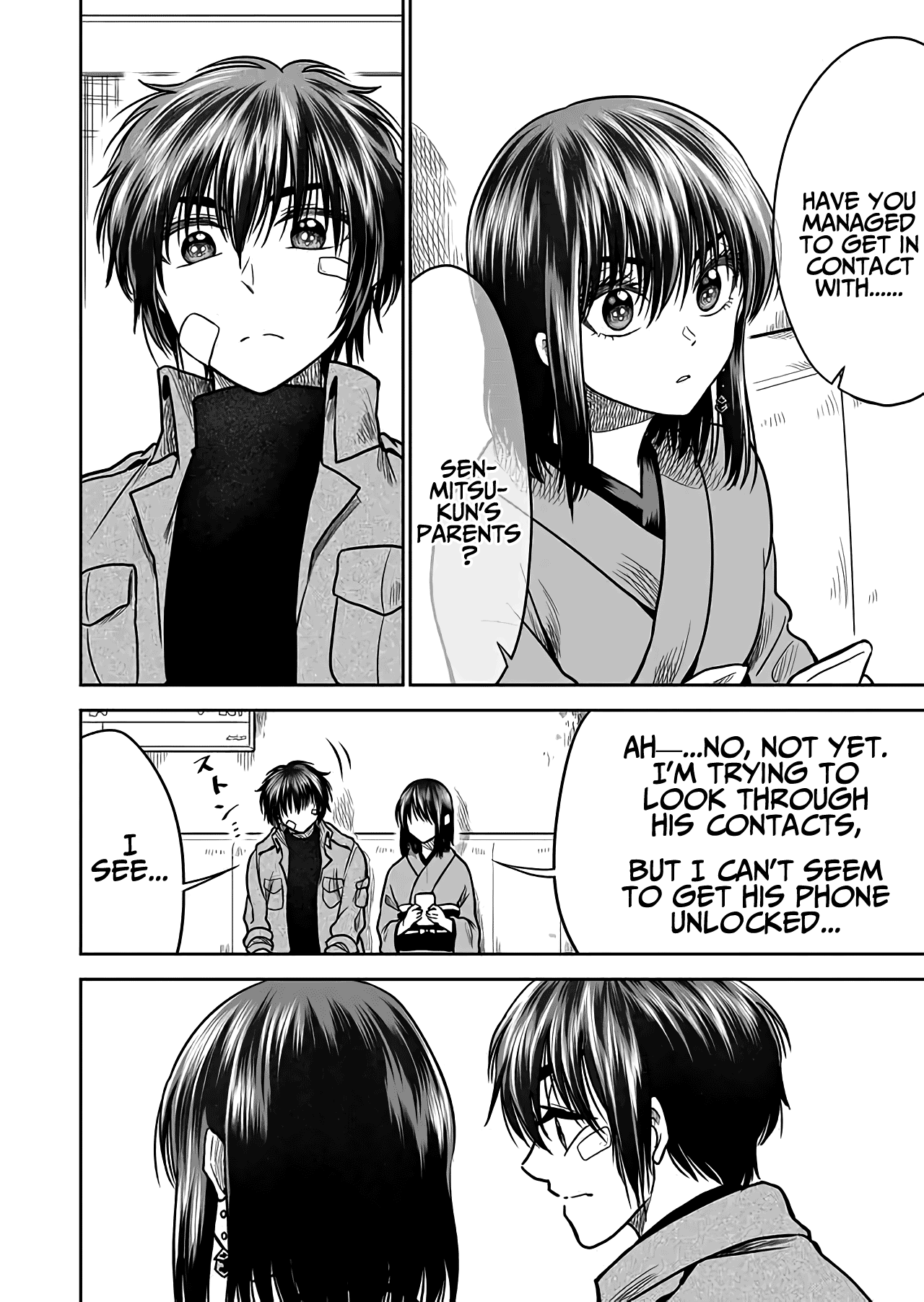 I want to cry with you on Thursday. chapter 28 - page 4