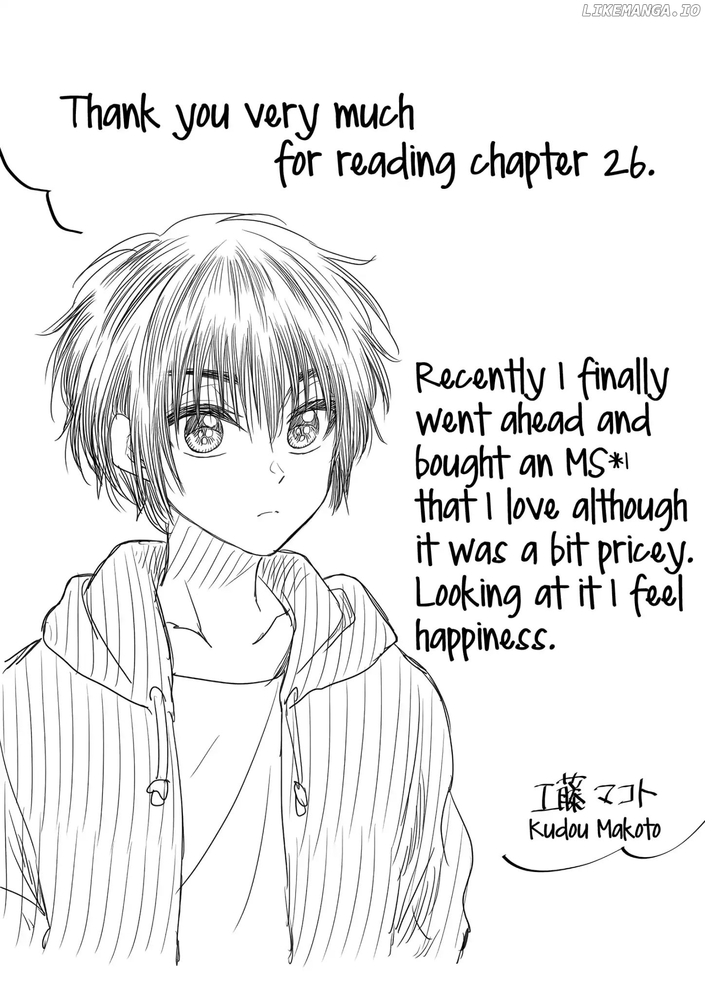 I want to cry with you on Thursday. chapter 26 - page 13