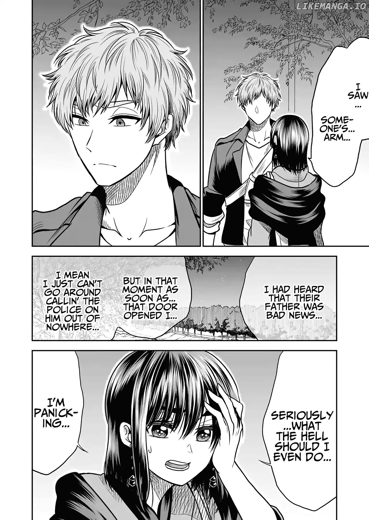 I want to cry with you on Thursday. chapter 24 - page 6