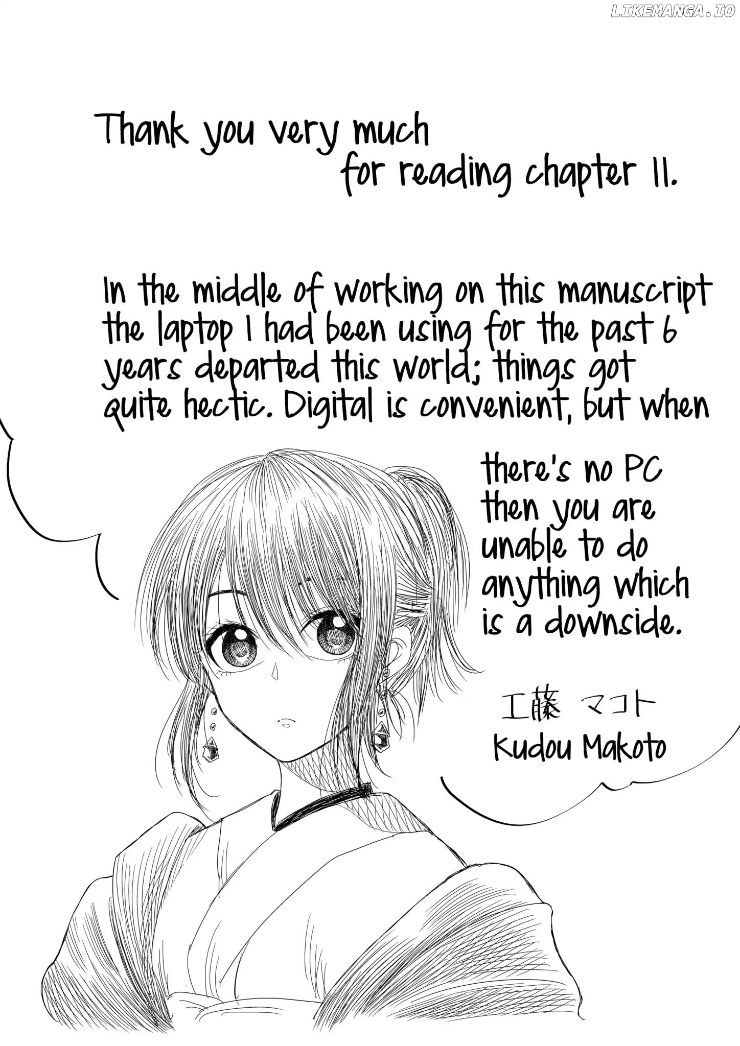 I want to cry with you on Thursday. chapter 11 - page 16