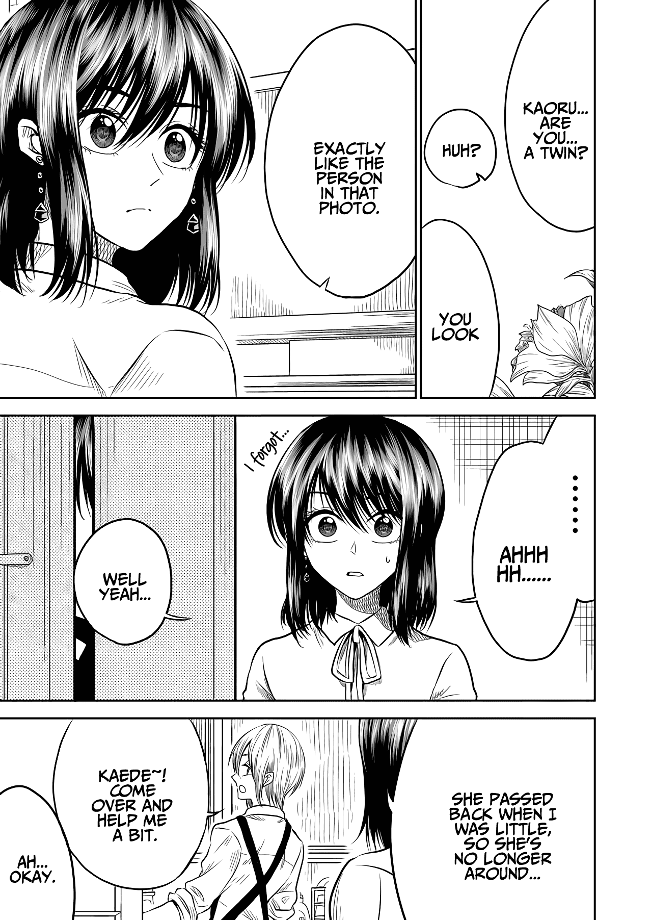 I want to cry with you on Thursday. chapter 12 - page 3