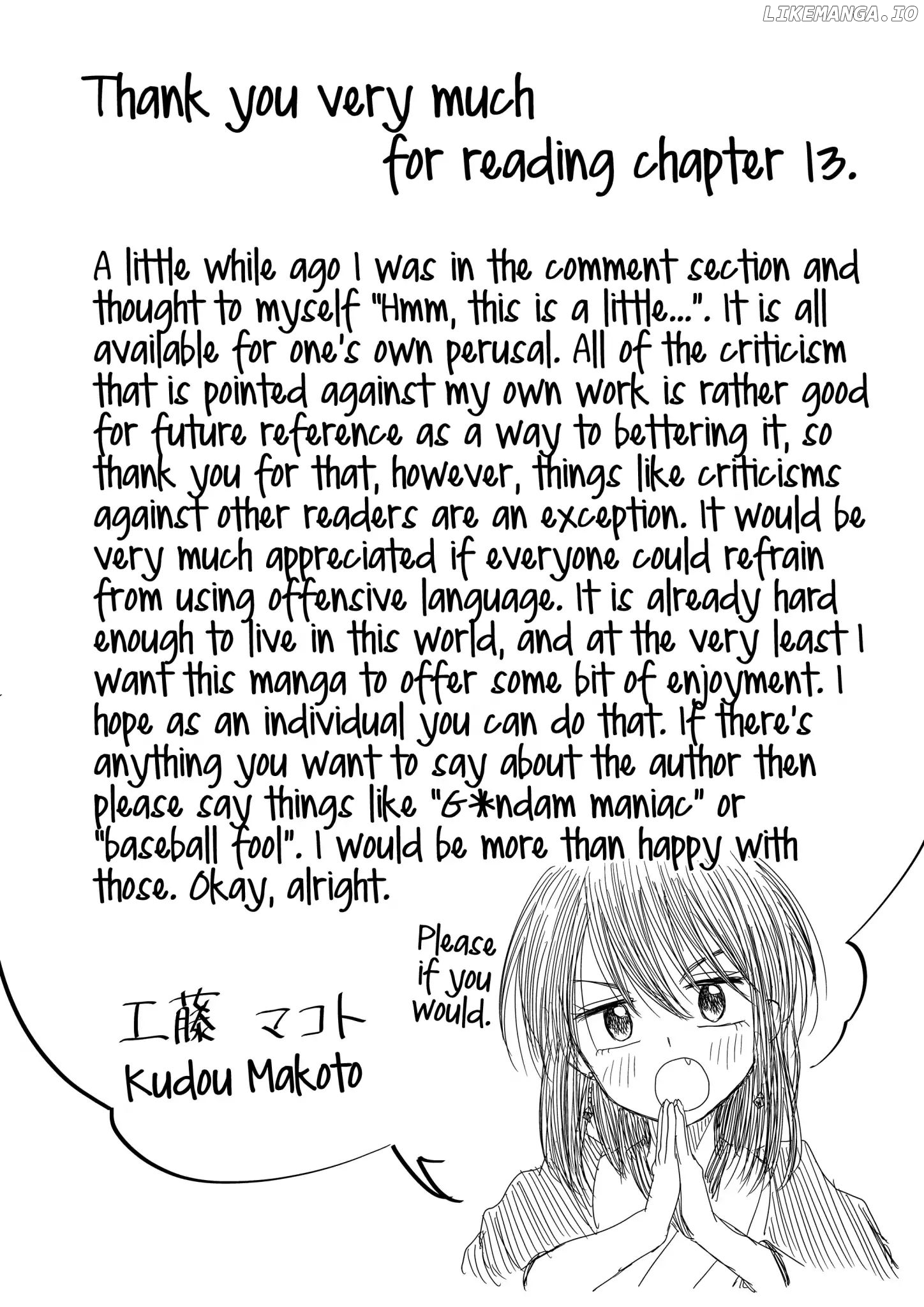 I want to cry with you on Thursday. chapter 13 - page 17