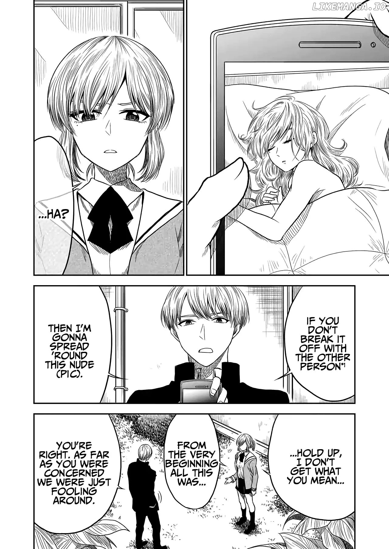 I want to cry with you on Thursday. chapter 14 - page 6
