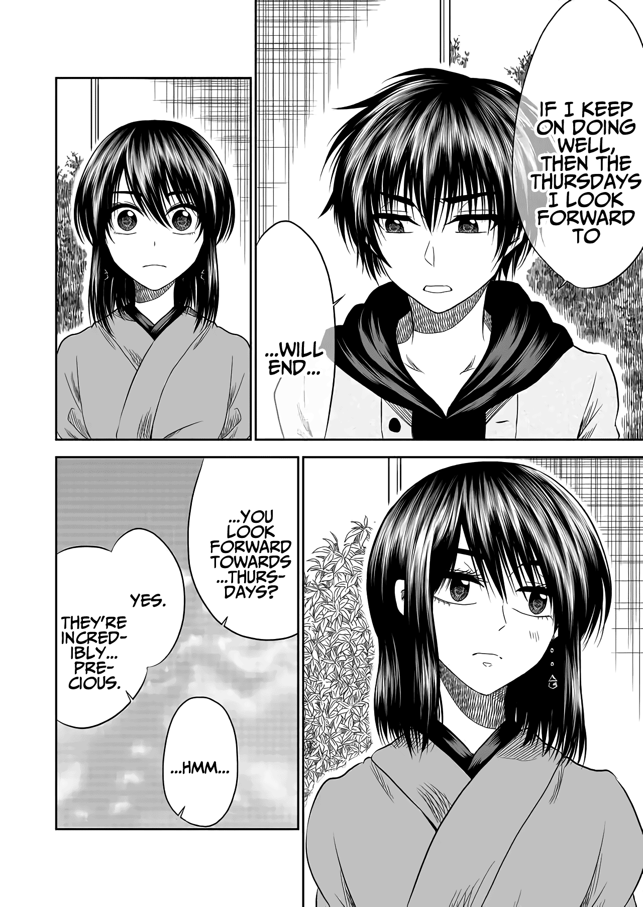 I want to cry with you on Thursday. chapter 15 - page 10
