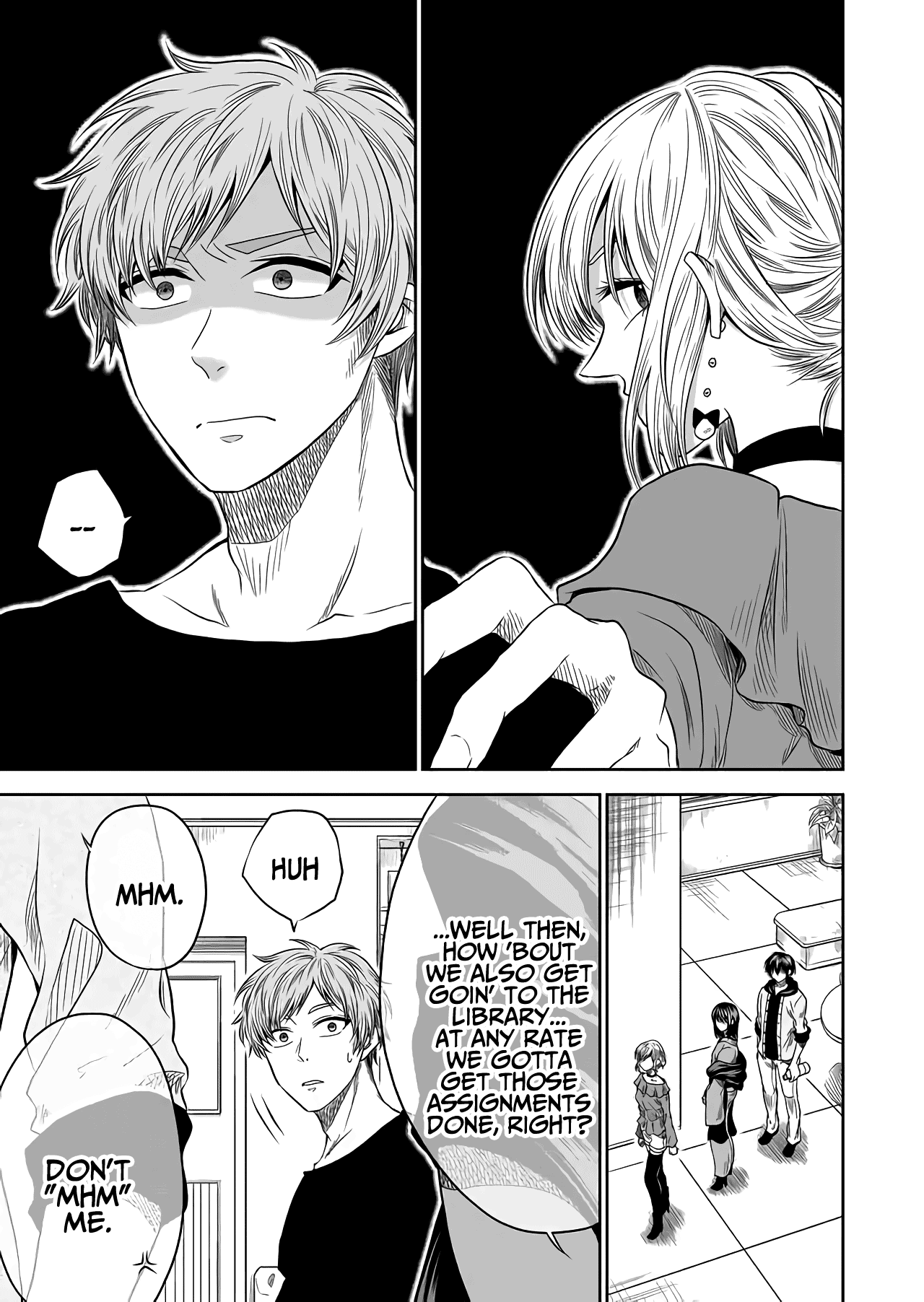 I want to cry with you on Thursday. chapter 15 - page 5