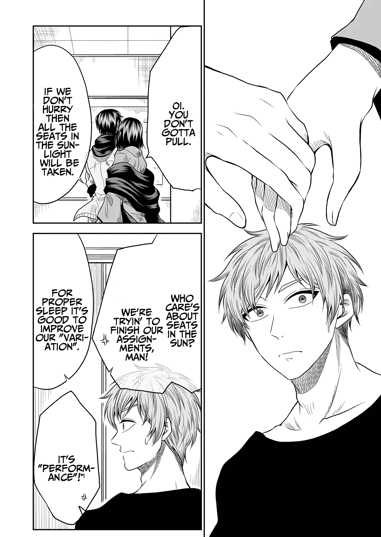 I want to cry with you on Thursday. chapter 15 - page 6