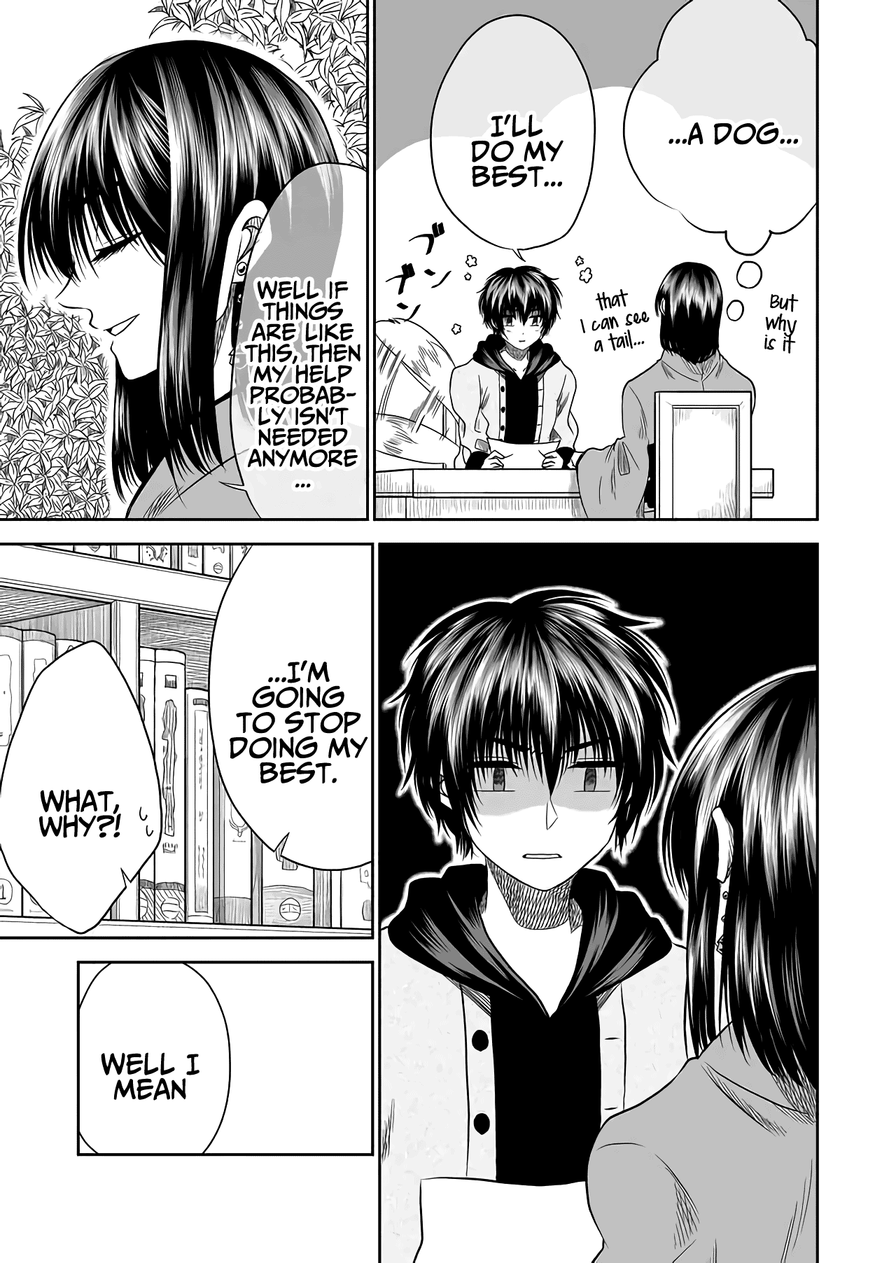 I want to cry with you on Thursday. chapter 15 - page 9