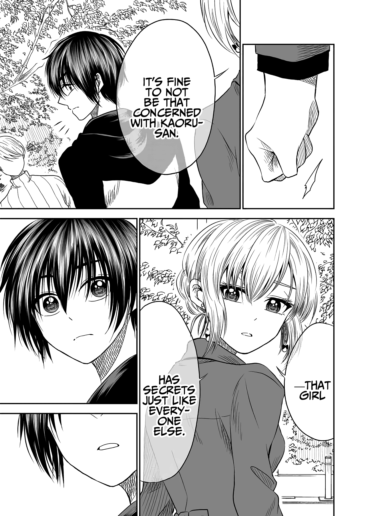 I want to cry with you on Thursday. chapter 18 - page 11