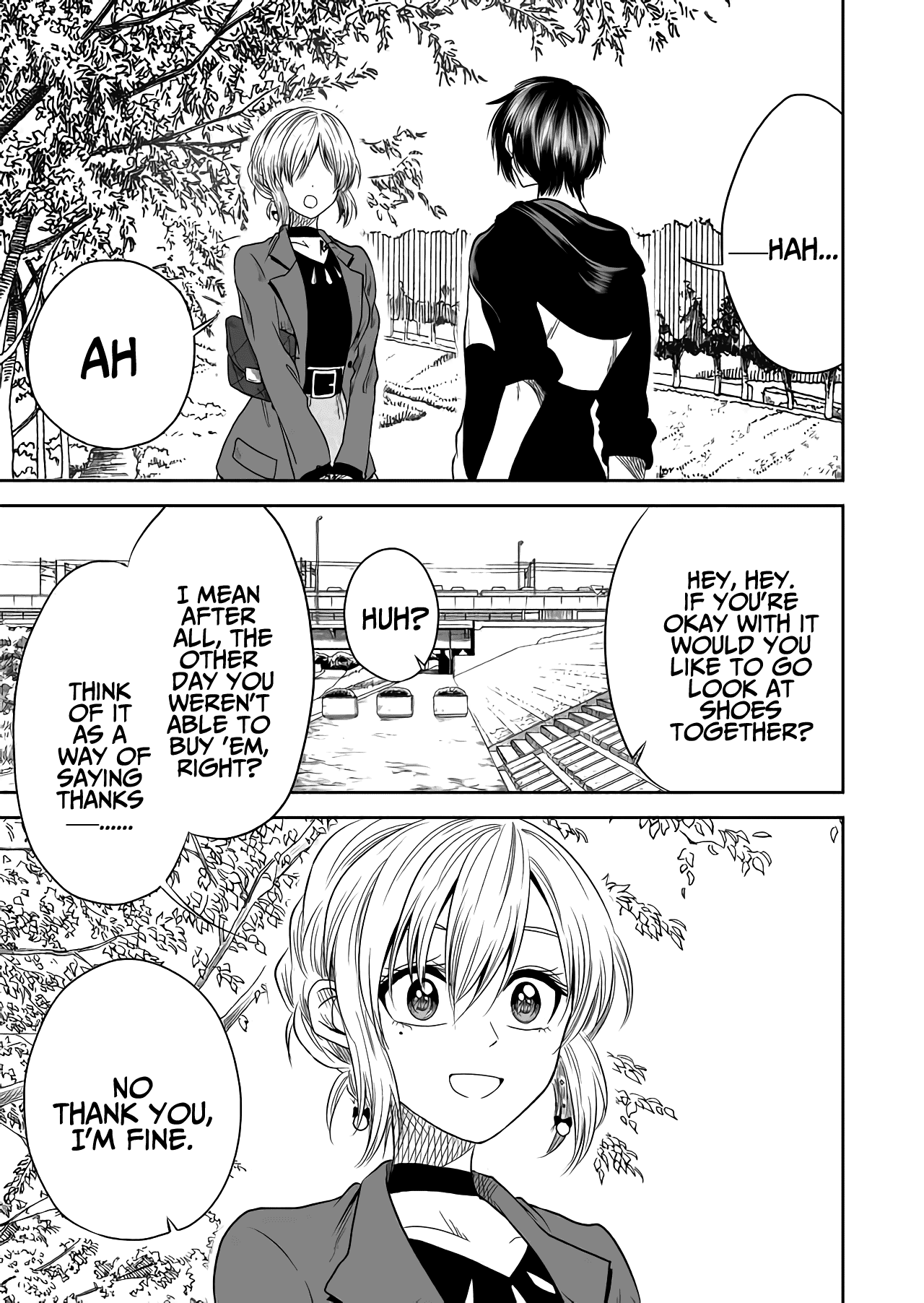 I want to cry with you on Thursday. chapter 18 - page 9