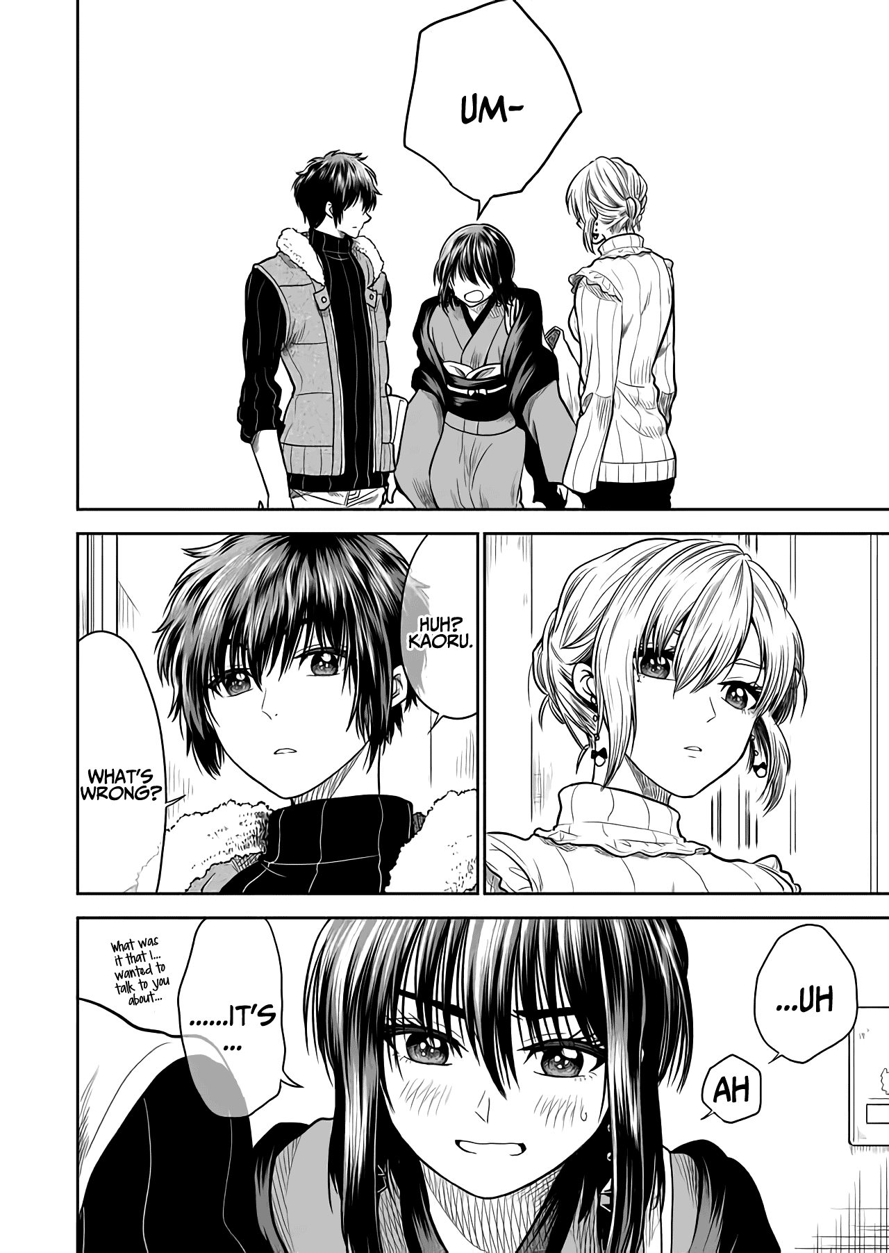 I want to cry with you on Thursday. chapter 21 - page 4