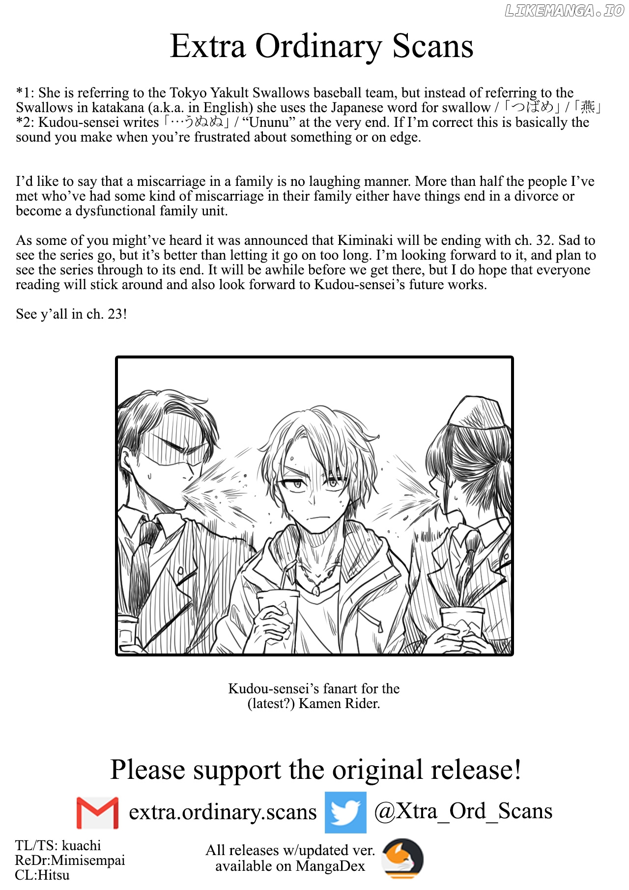 I want to cry with you on Thursday. chapter 22 - page 13