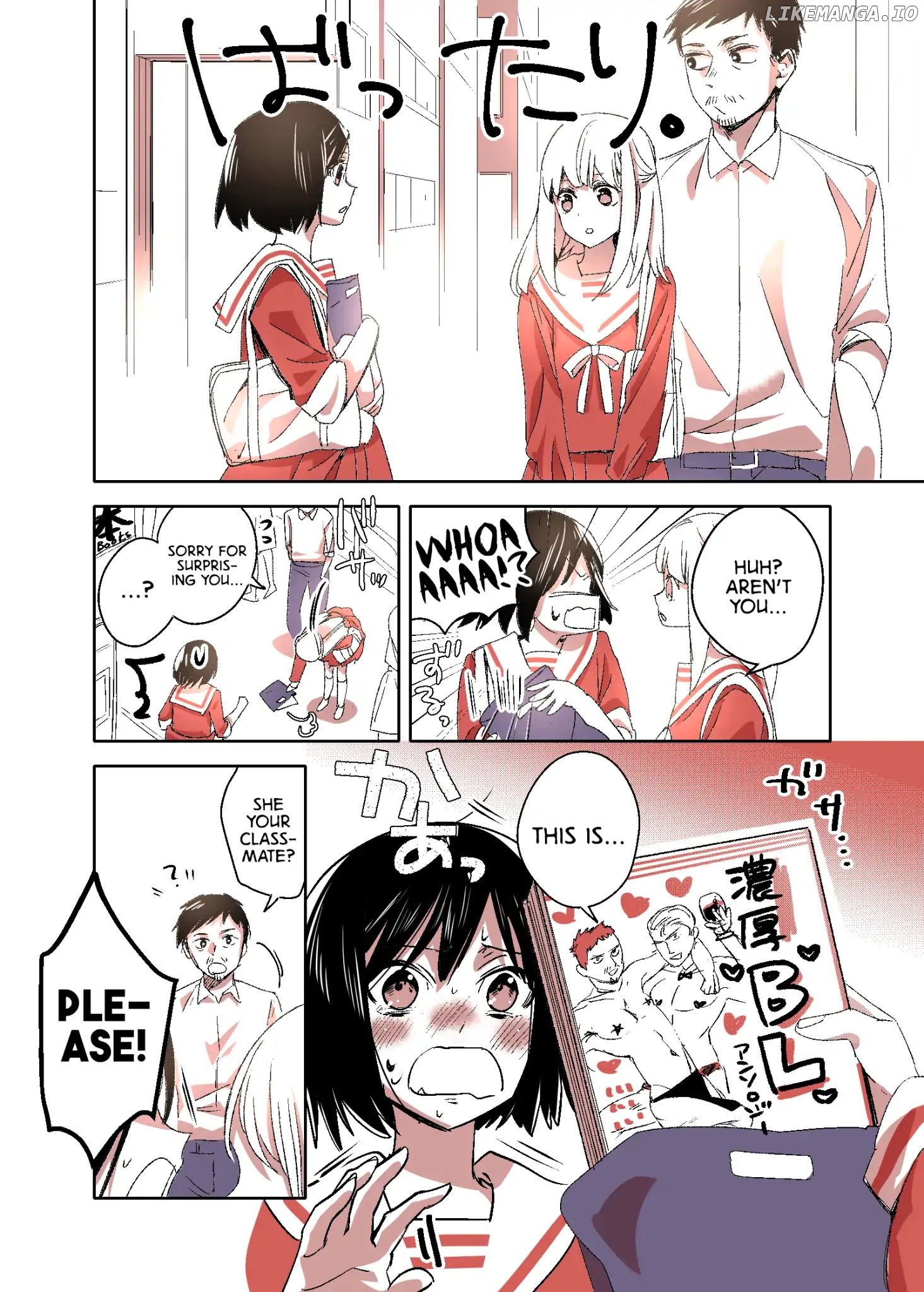 A Manga Where An Old Man Teaches Bad Things To A ●-School Girl chapter 5.5 - page 2