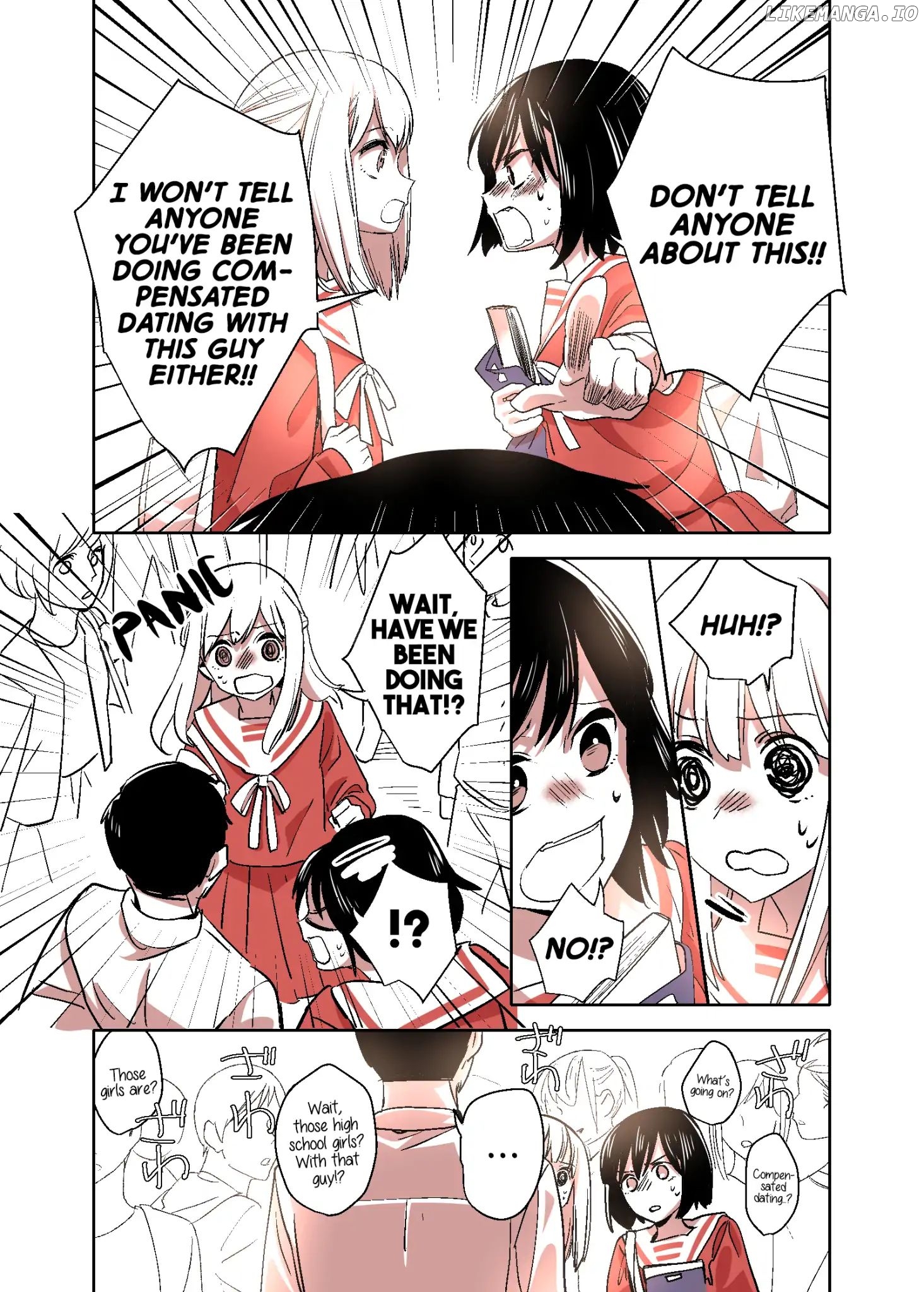 A Manga Where An Old Man Teaches Bad Things To A ●-School Girl chapter 5.5 - page 3