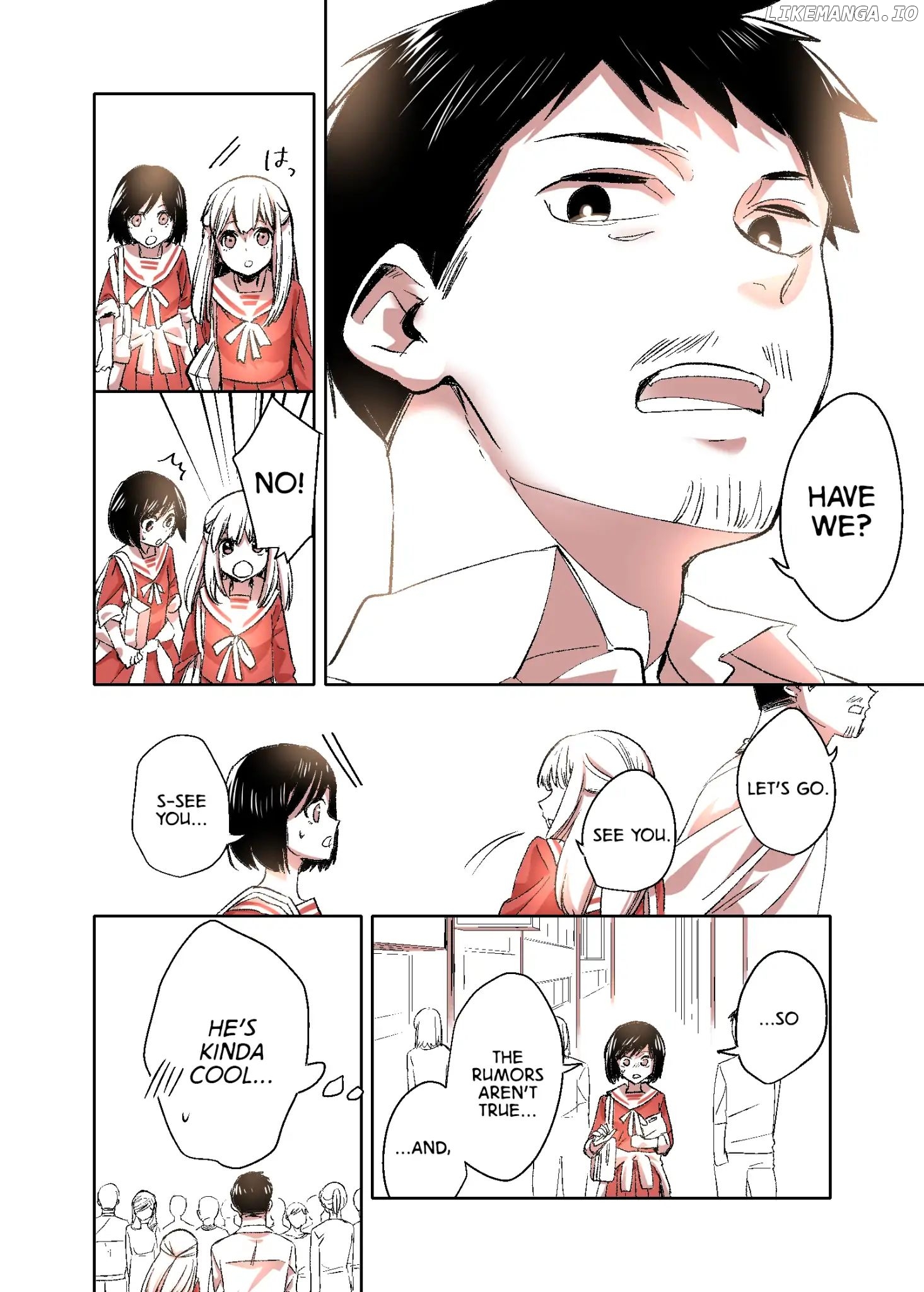 A Manga Where An Old Man Teaches Bad Things To A ●-School Girl chapter 5.5 - page 4