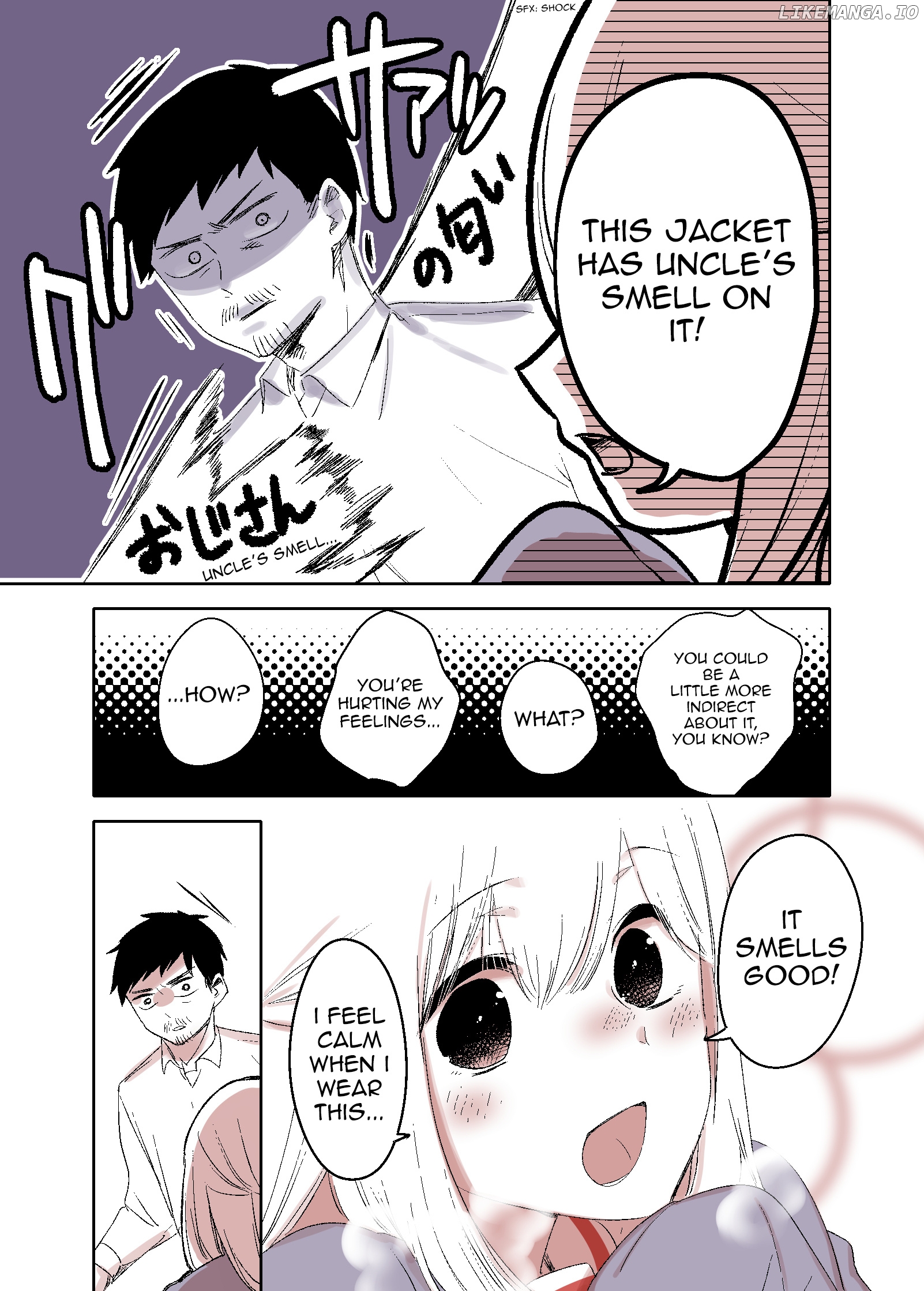 A Manga Where An Old Man Teaches Bad Things To A ●-School Girl chapter 7 - page 3