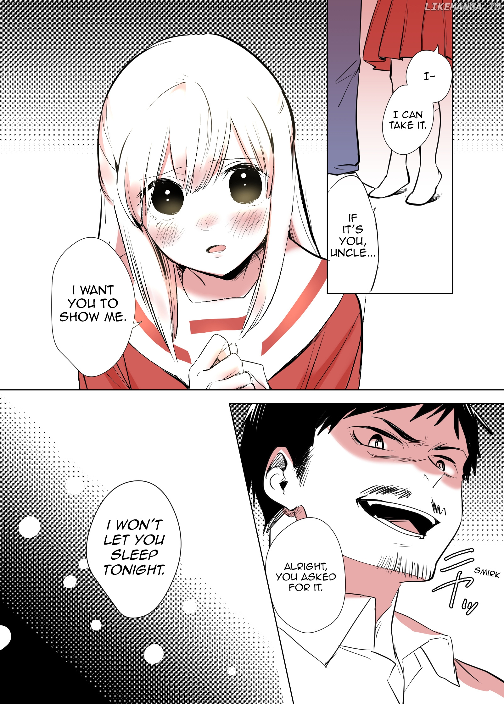 A Manga Where An Old Man Teaches Bad Things To A ●-School Girl chapter 9 - page 3