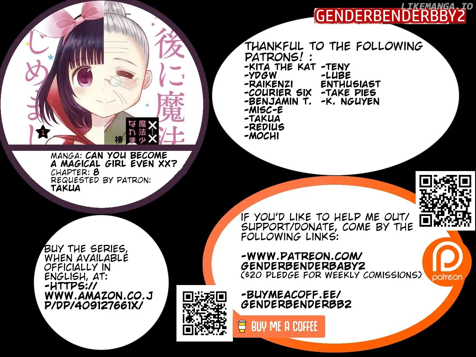 Can you become a magical girl even xx? chapter 8 - page 1