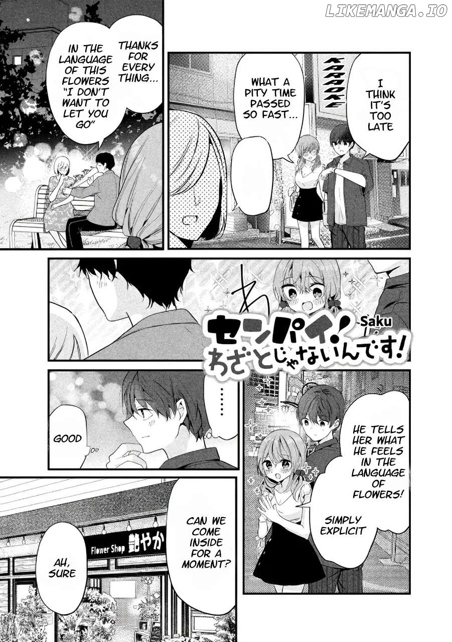 Senpai! I Didn't Do It On Purpose! chapter 11 - page 1
