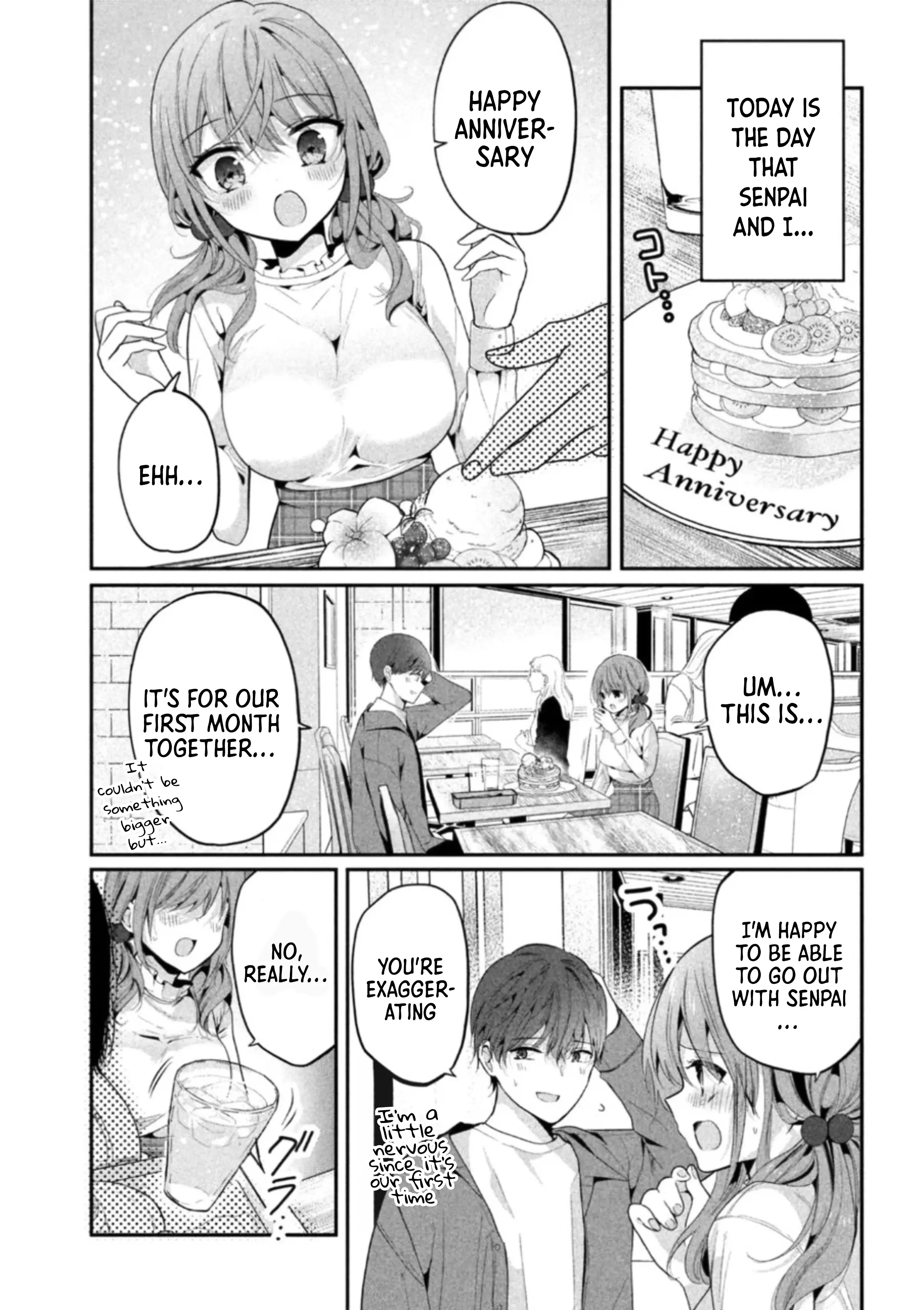 Senpai! I Didn't Do It On Purpose! chapter 3 - page 1