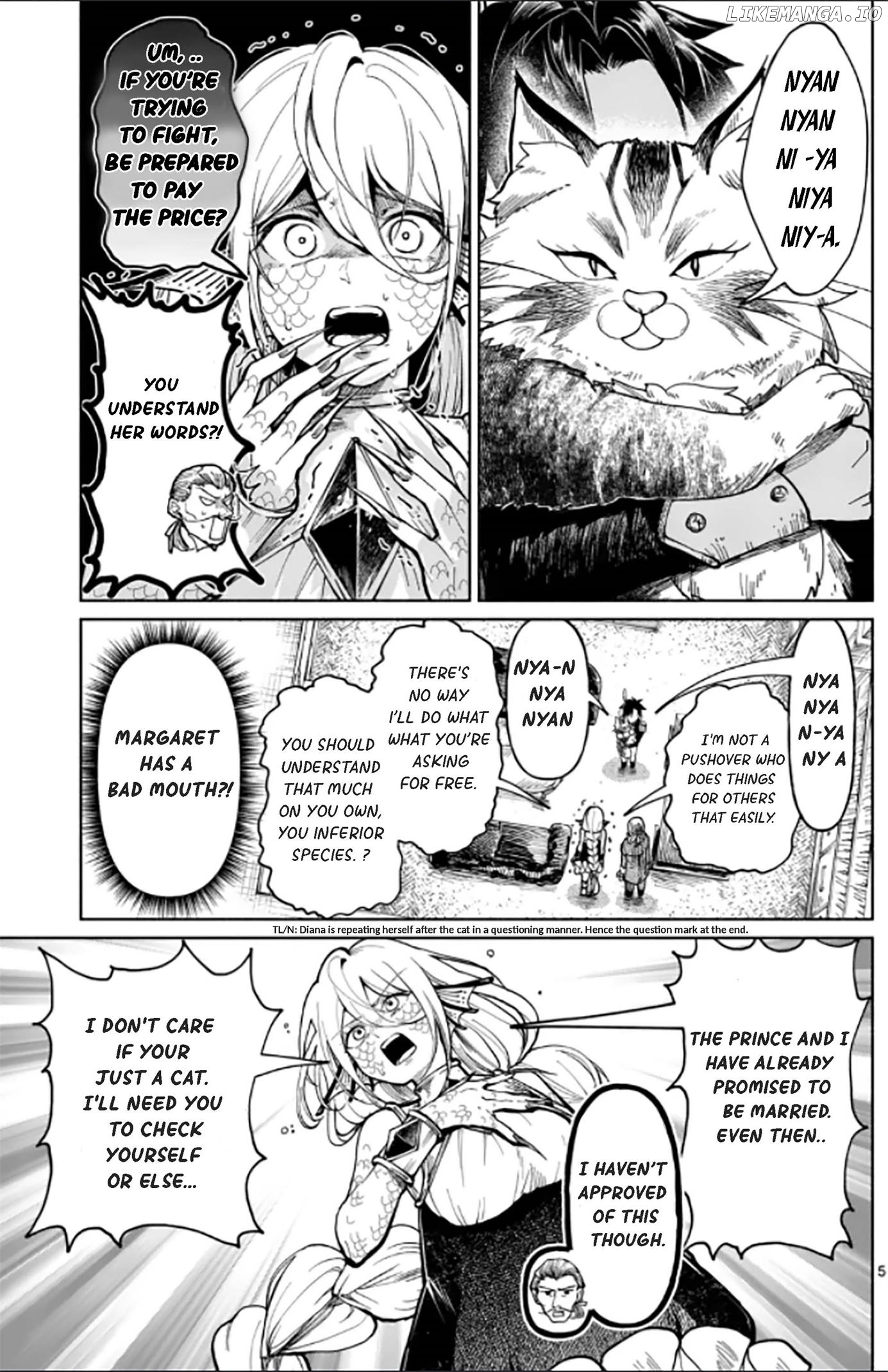 Diana Is a Strange Mermaid chapter 7 - page 6