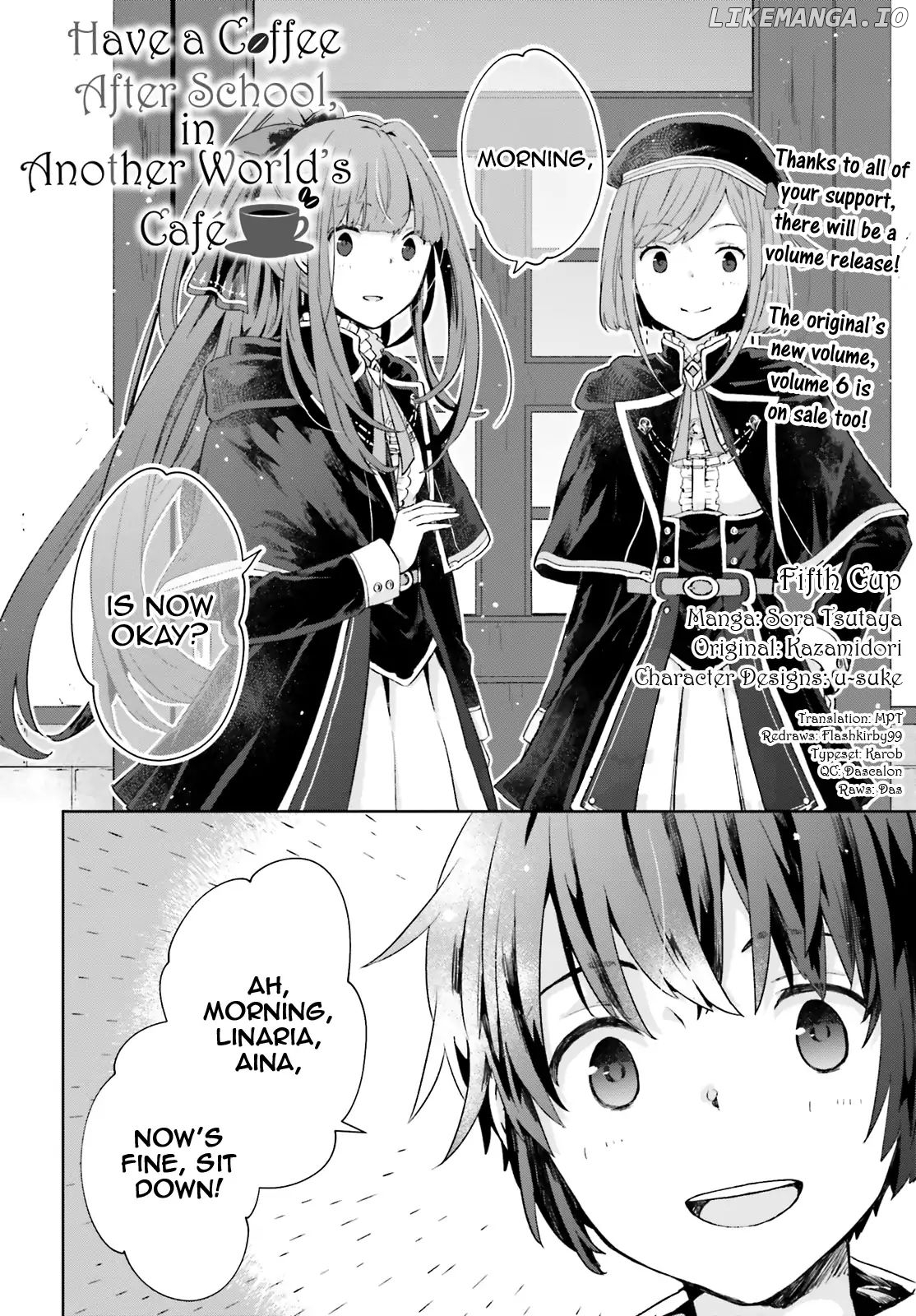 Have a Coffee After School, In Another World’s Café chapter 5 - page 2