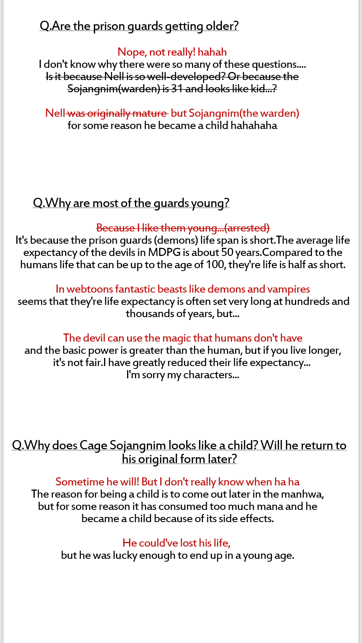 My Devil Prison Guard chapter 10.5 - page 8