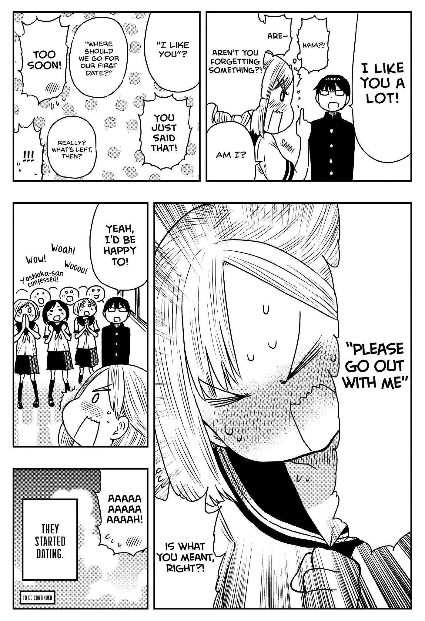 Yoshioka-San Is In A Bad Mood chapter 7 - page 2