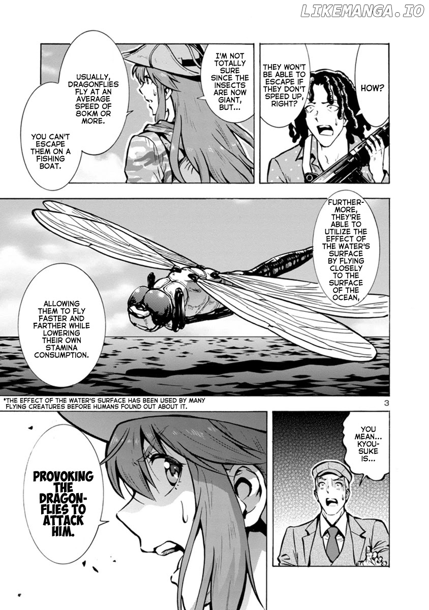 Dai Kyochuu Rettou chapter 22.2 - page 3