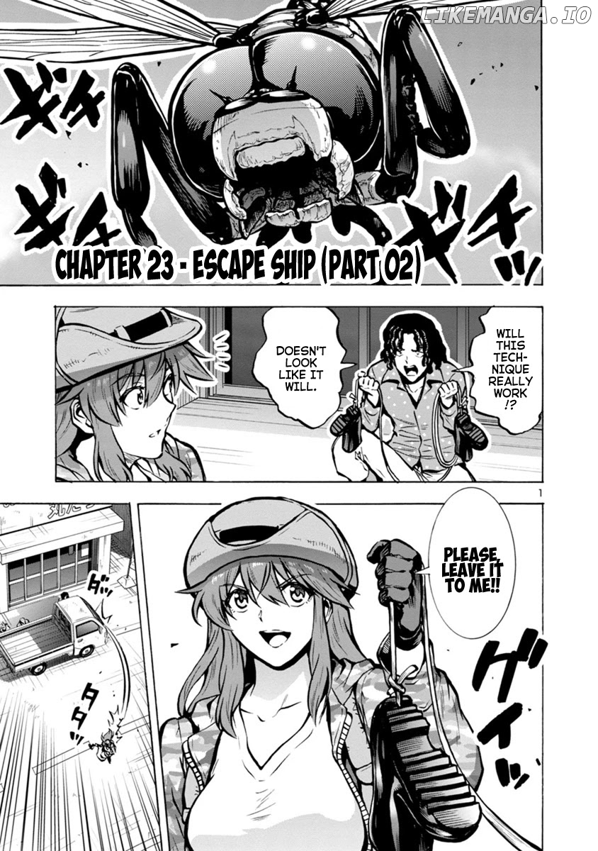 Dai Kyochuu Rettou chapter 23.2 - page 1