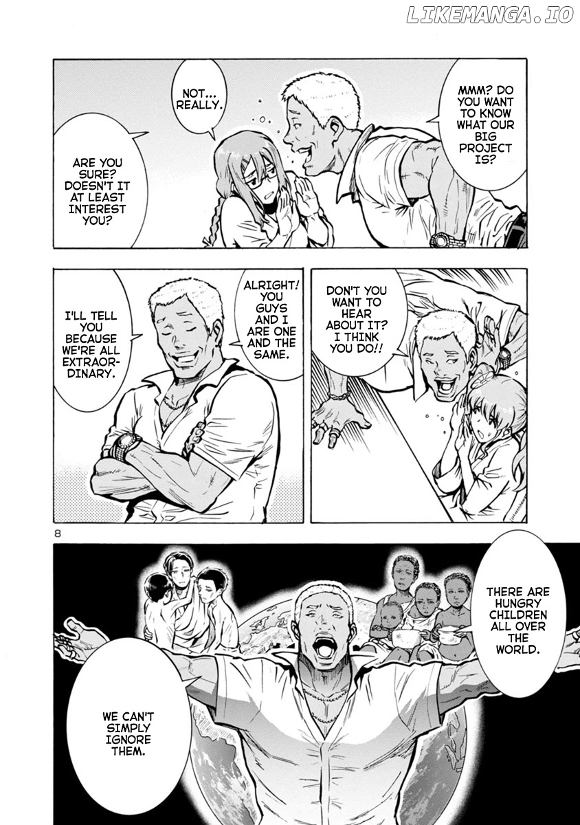 Dai Kyochuu Rettou chapter 25.2 - page 8