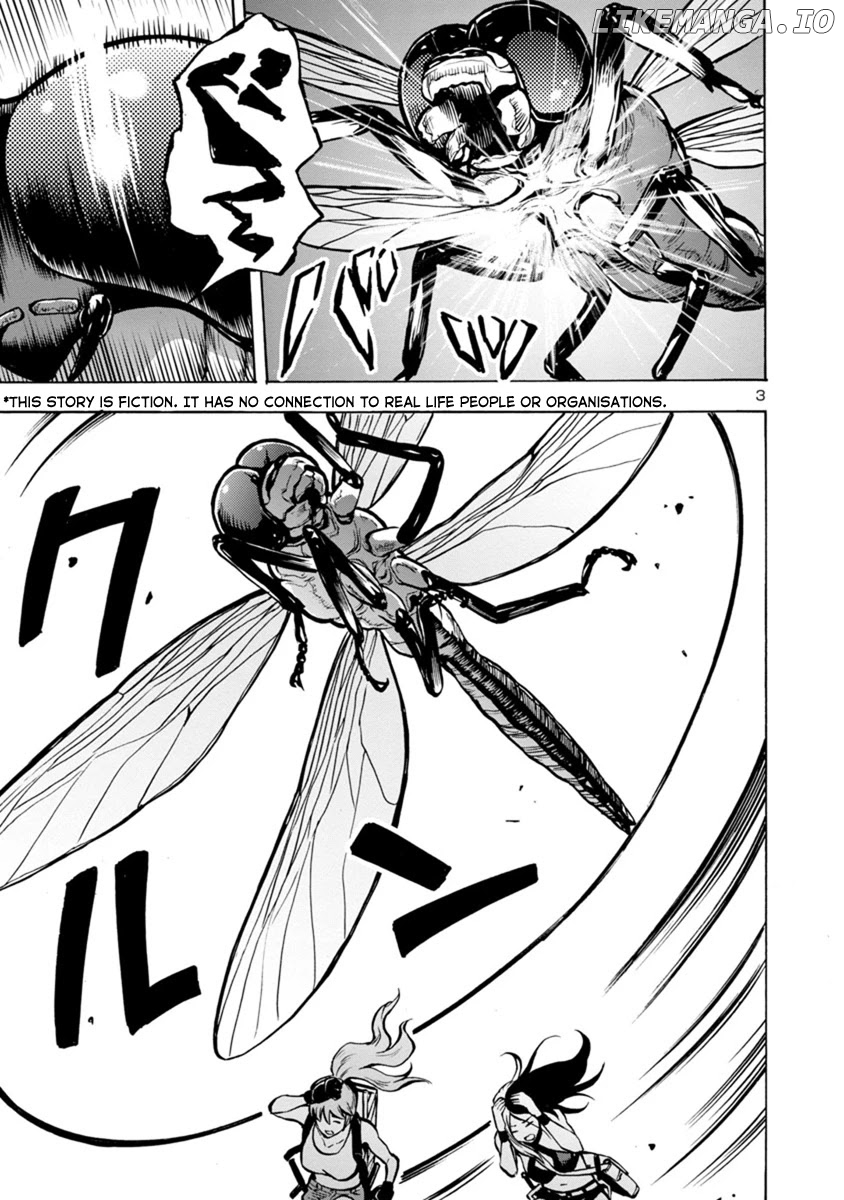 Dai Kyochuu Rettou chapter 21.2 - page 3