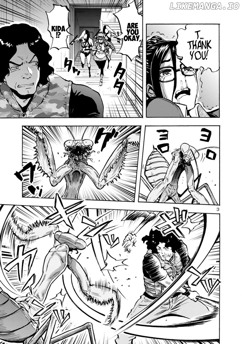 Dai Kyochuu Rettou chapter 14.2 - page 3