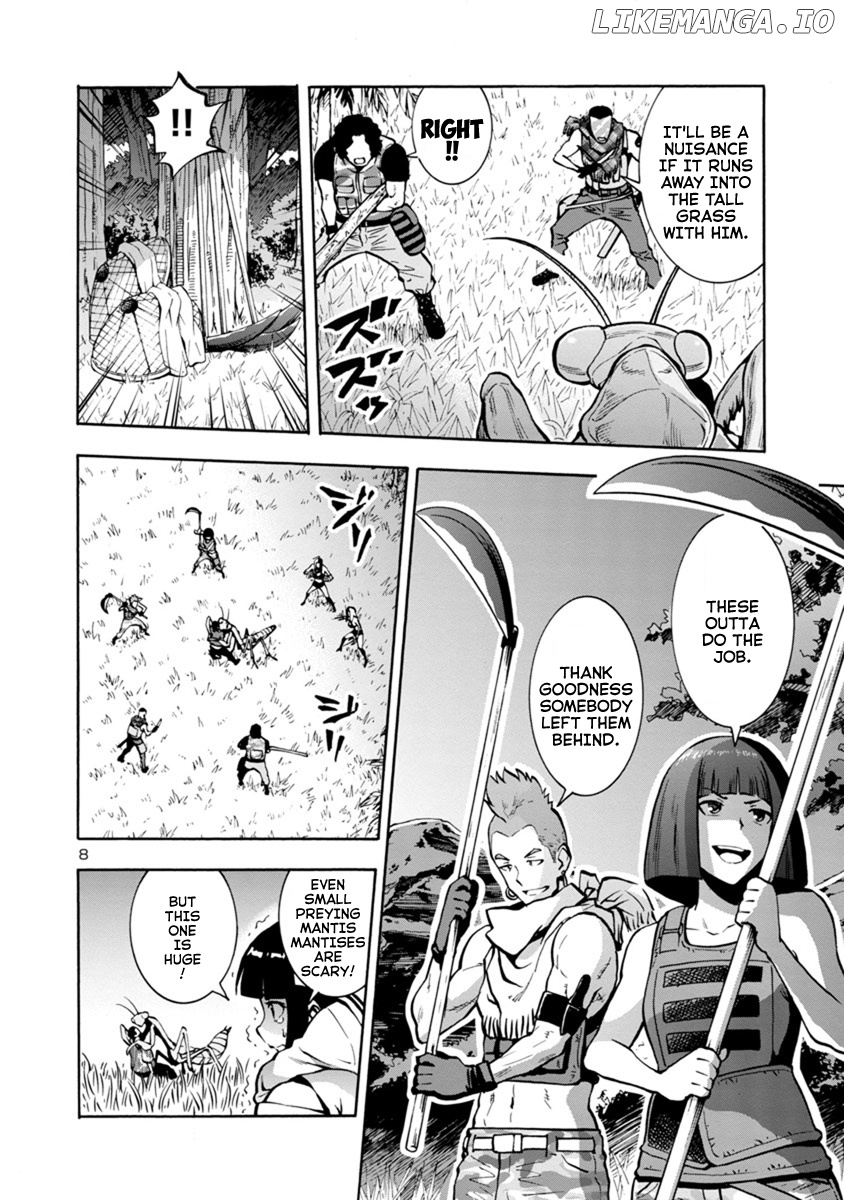 Dai Kyochuu Rettou chapter 11.1 - page 8