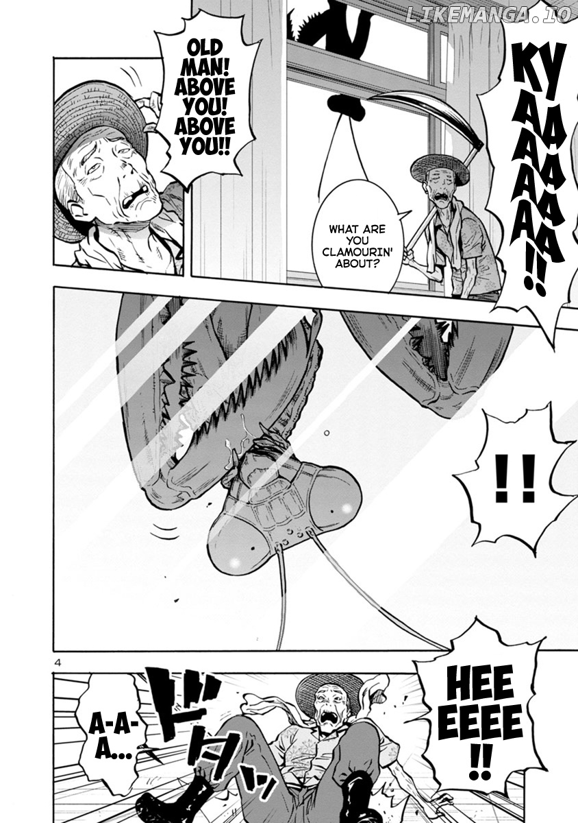 Dai Kyochuu Rettou chapter 13.2 - page 4