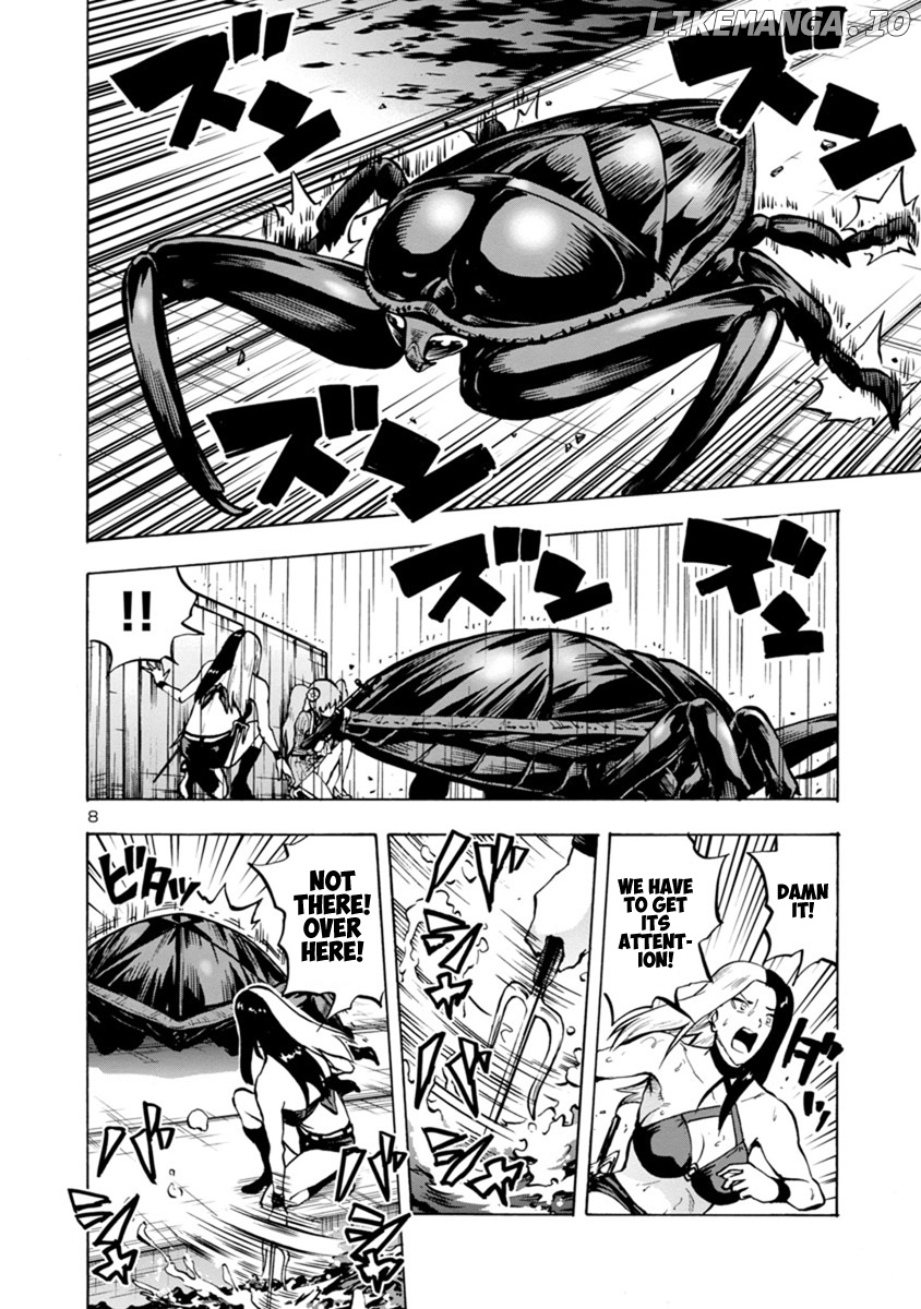 Dai Kyochuu Rettou chapter 18.2 - page 8