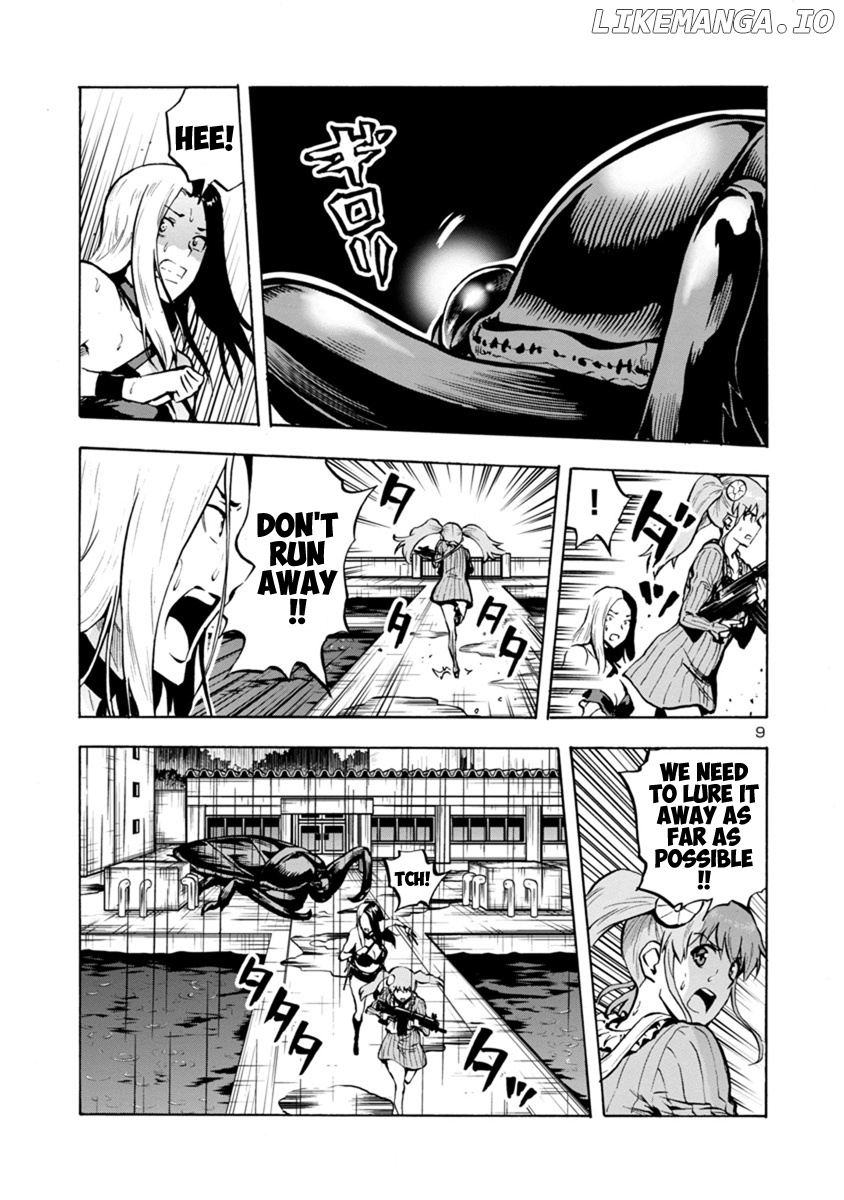 Dai Kyochuu Rettou chapter 18.2 - page 9