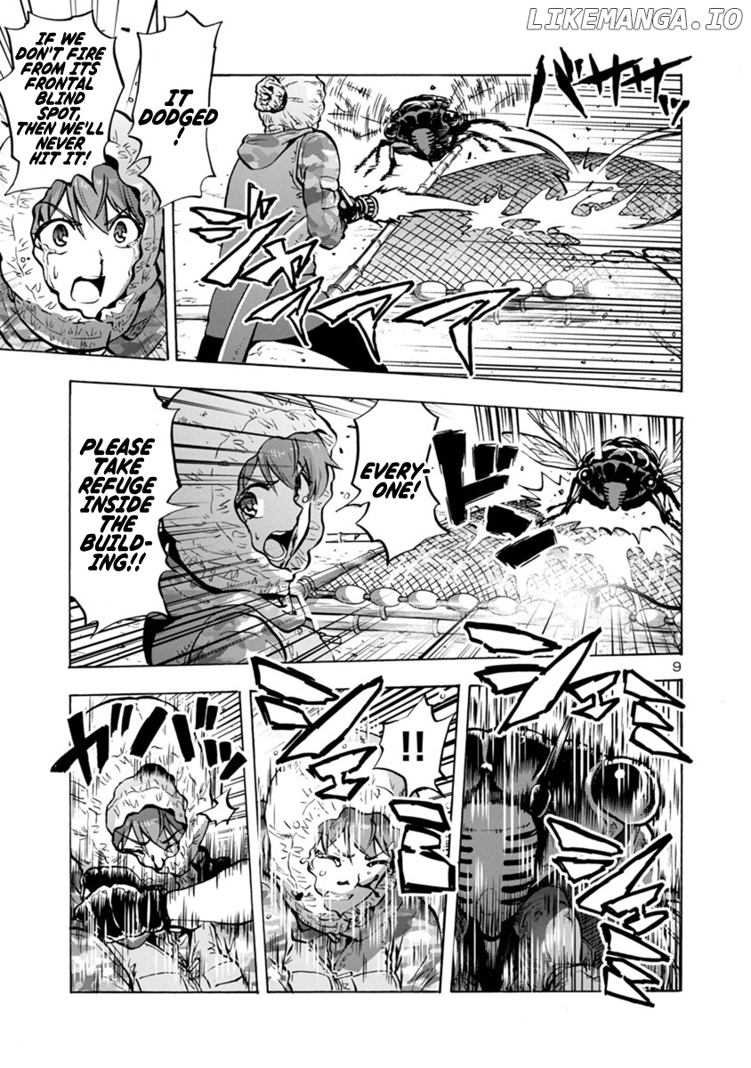 Dai Kyochuu Rettou chapter 9.2 - page 9