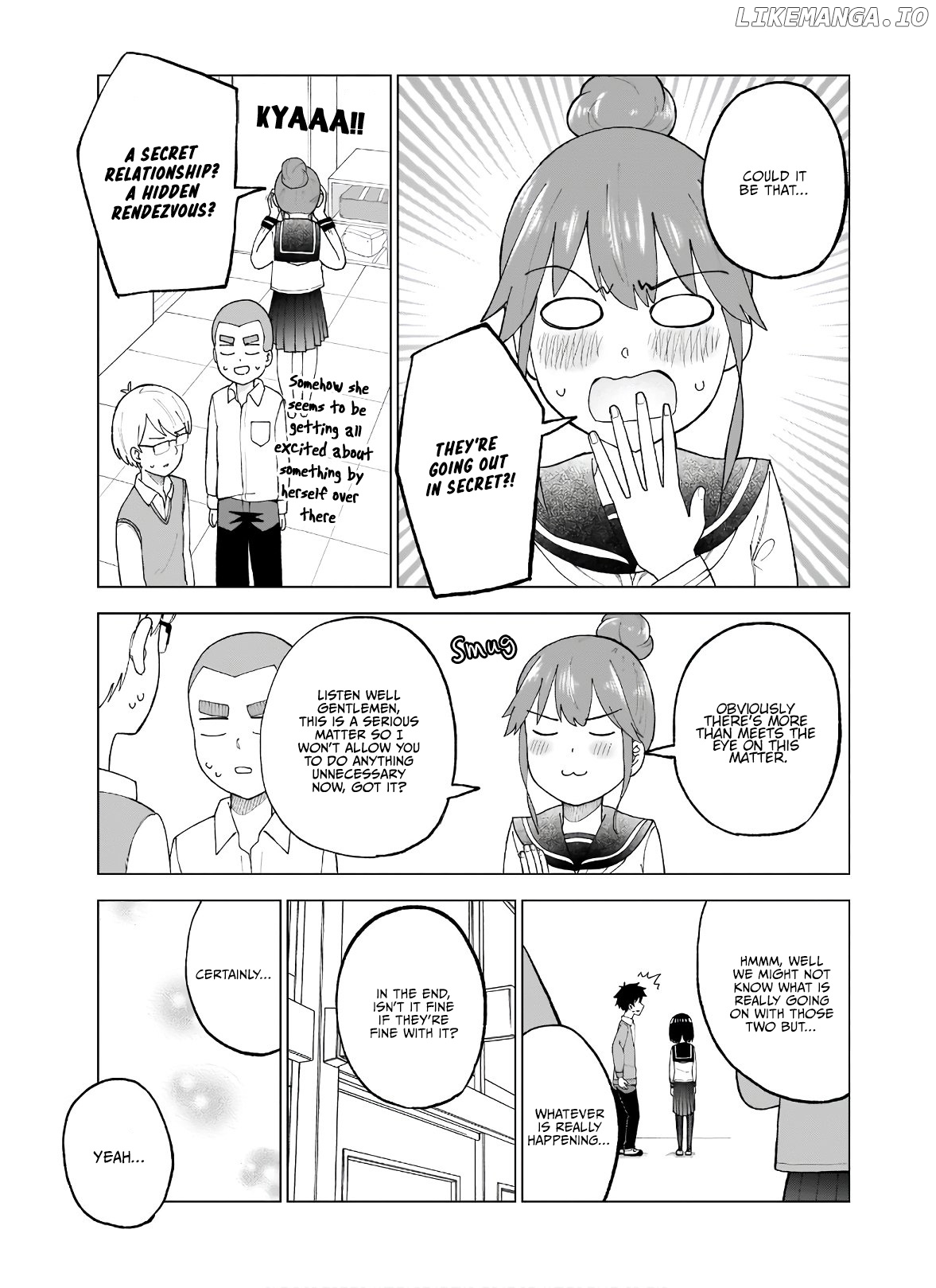 my Classmate Tanaka-San is Super Scary chapter 38 - page 4
