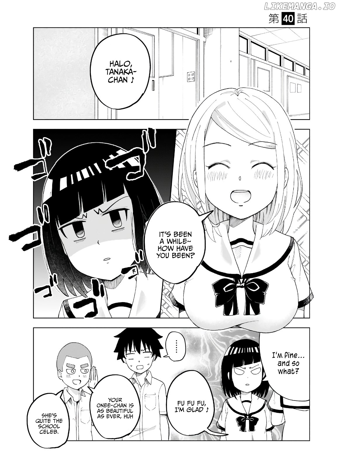 my Classmate Tanaka-San is Super Scary chapter 40 - page 2