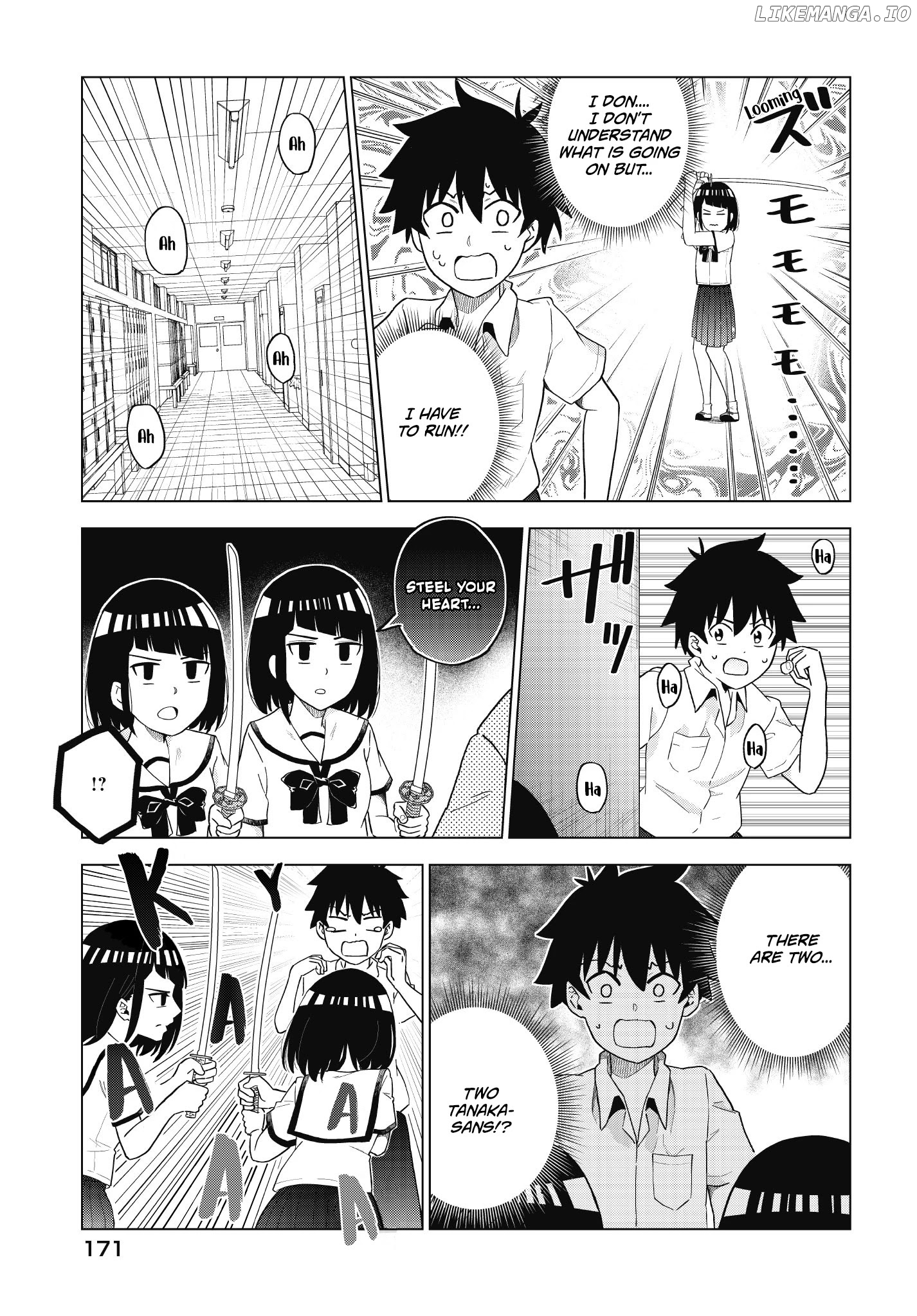 my Classmate Tanaka-San is Super Scary chapter 45 - page 4