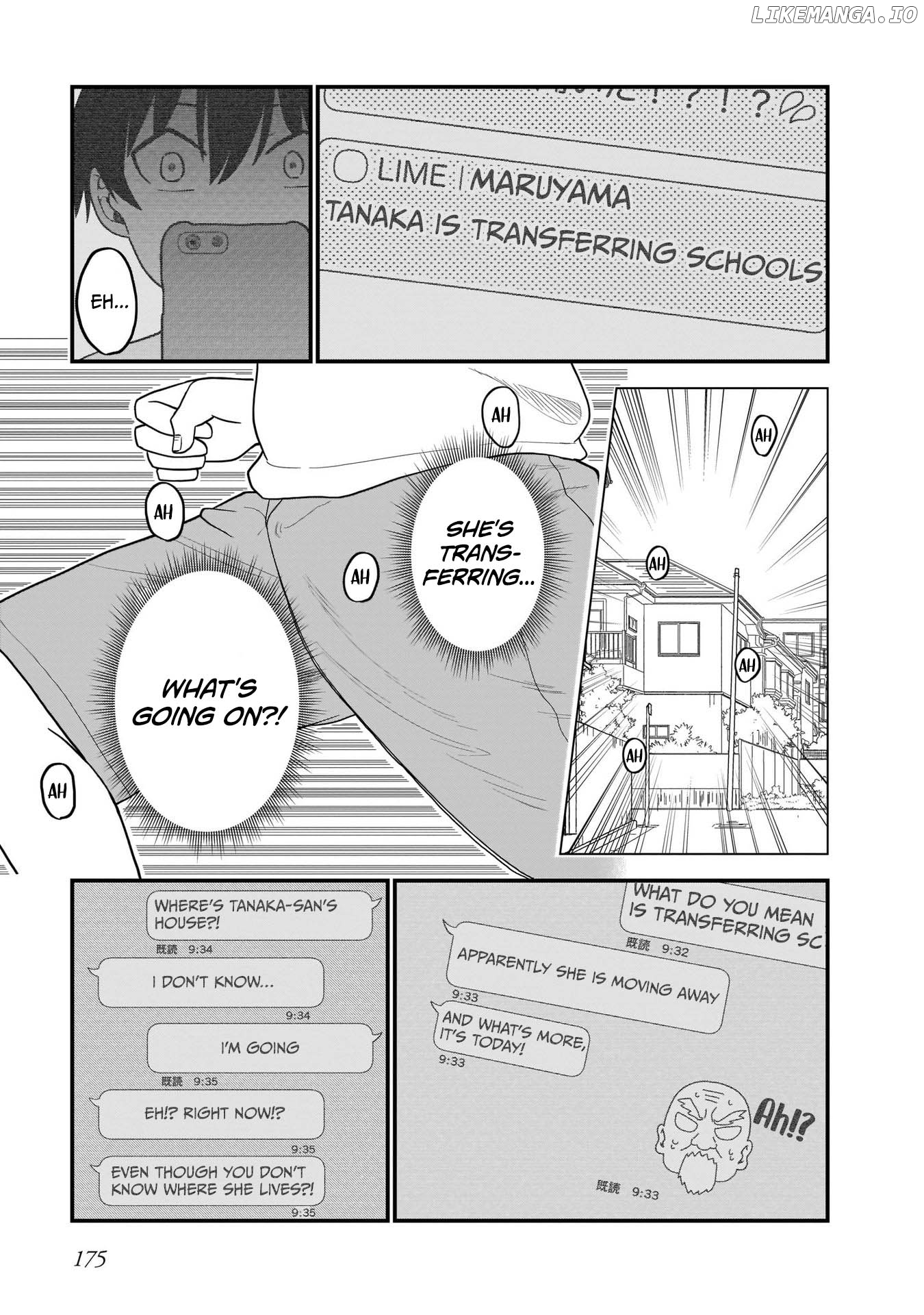 my Classmate Tanaka-San is Super Scary chapter 57 - page 2