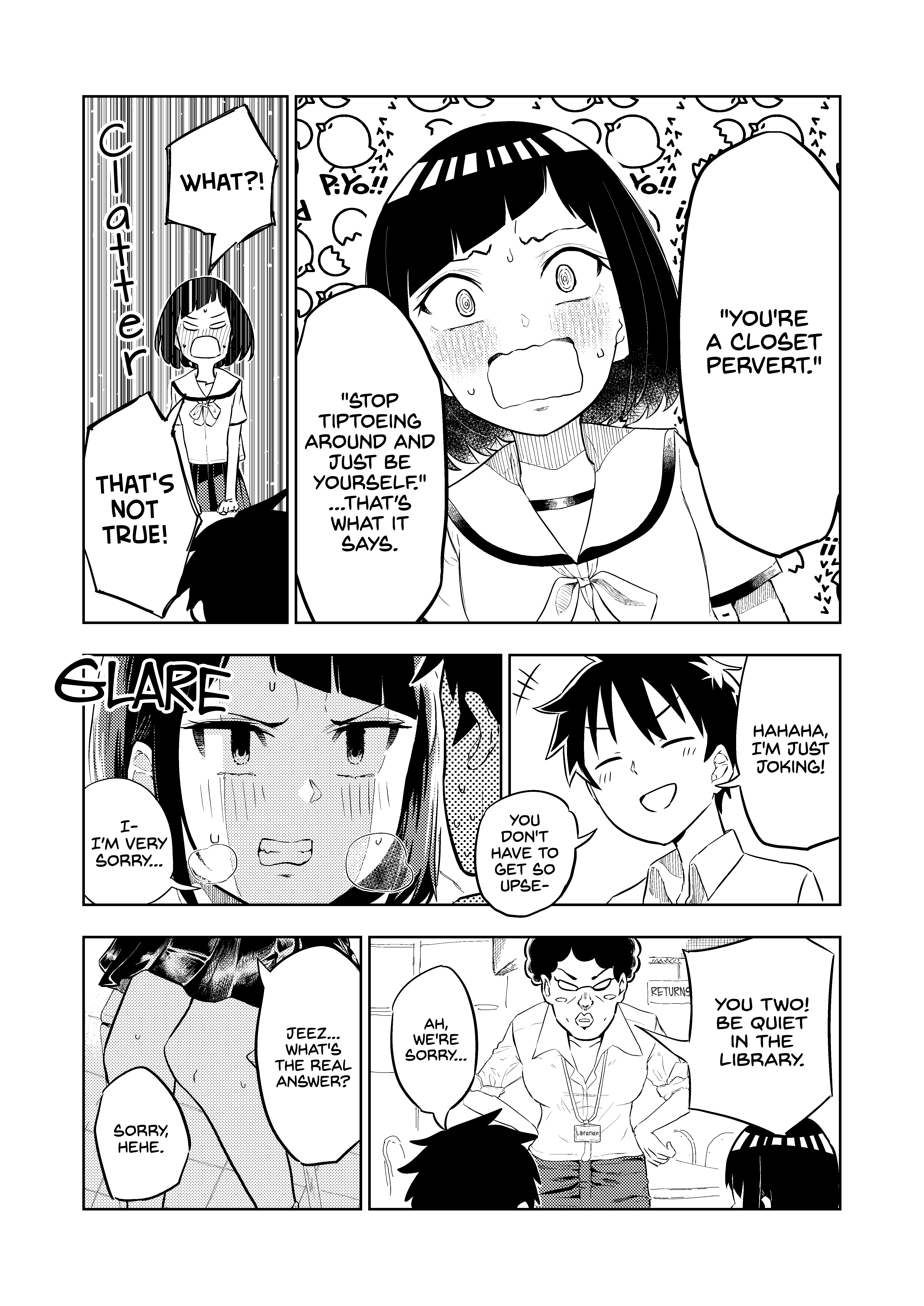 my Classmate Tanaka-San is Super Scary chapter 11 - page 3