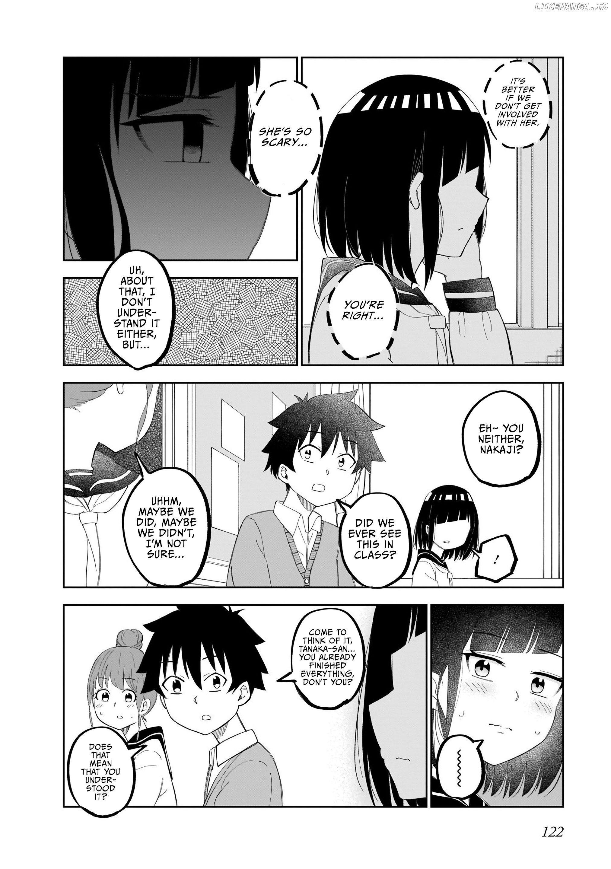 my Classmate Tanaka-San is Super Scary chapter 22 - page 3
