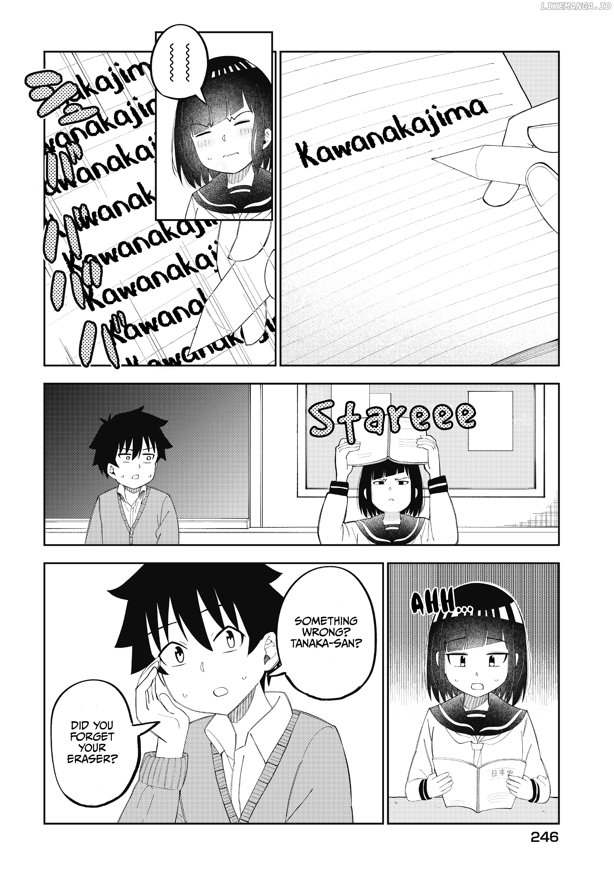 my Classmate Tanaka-San is Super Scary chapter 25 - page 3