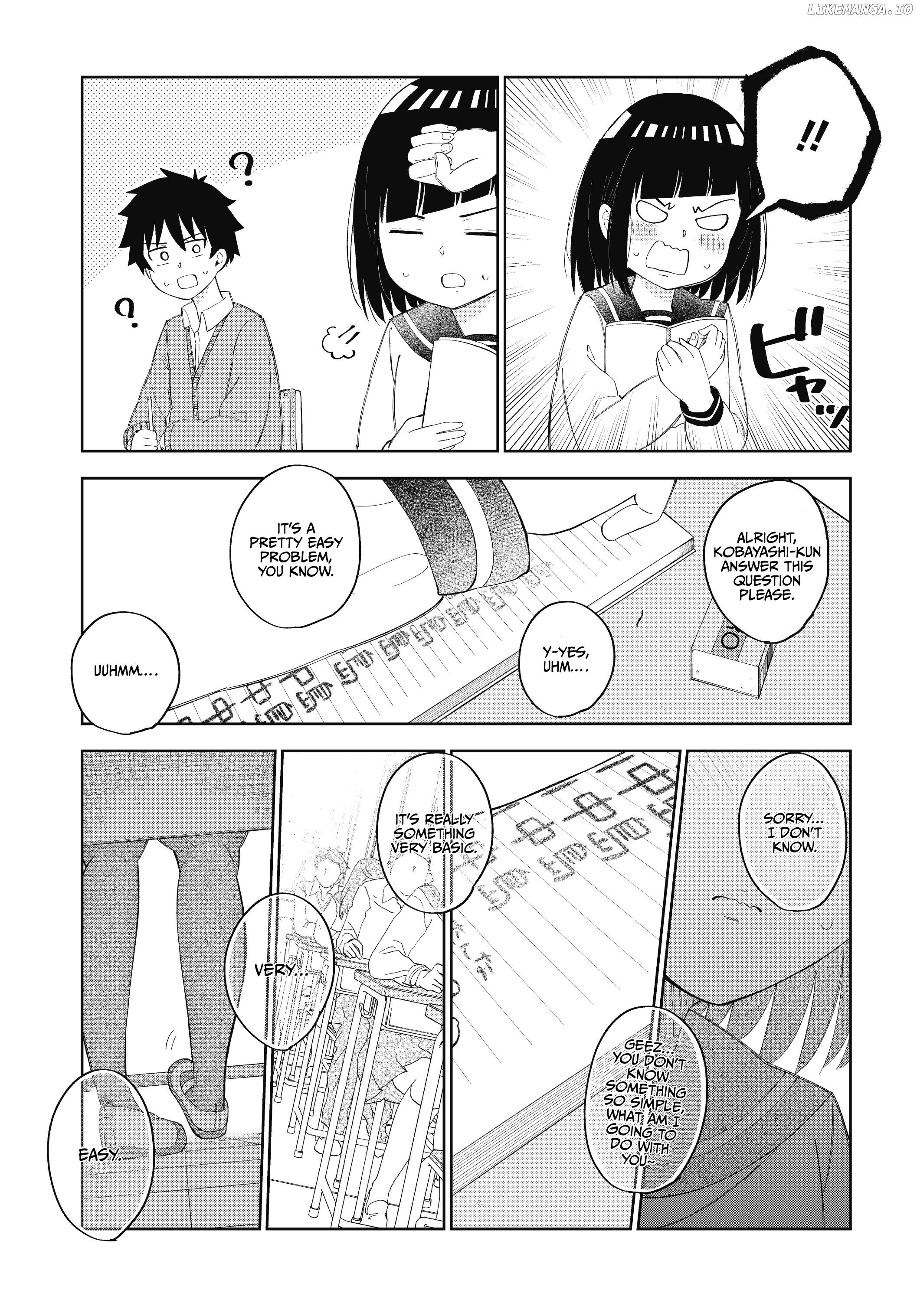 my Classmate Tanaka-San is Super Scary chapter 25 - page 4