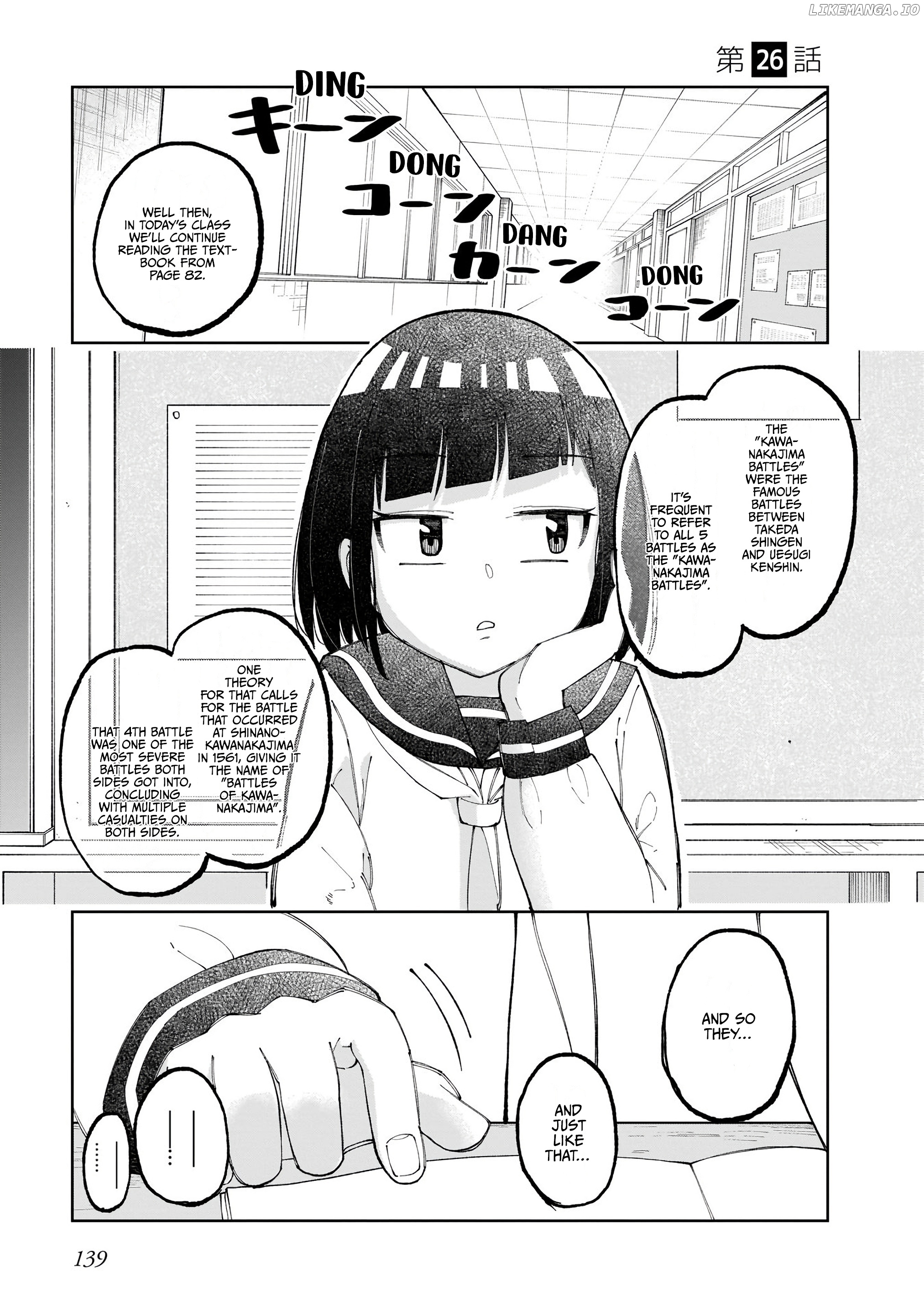my Classmate Tanaka-San is Super Scary chapter 26 - page 2