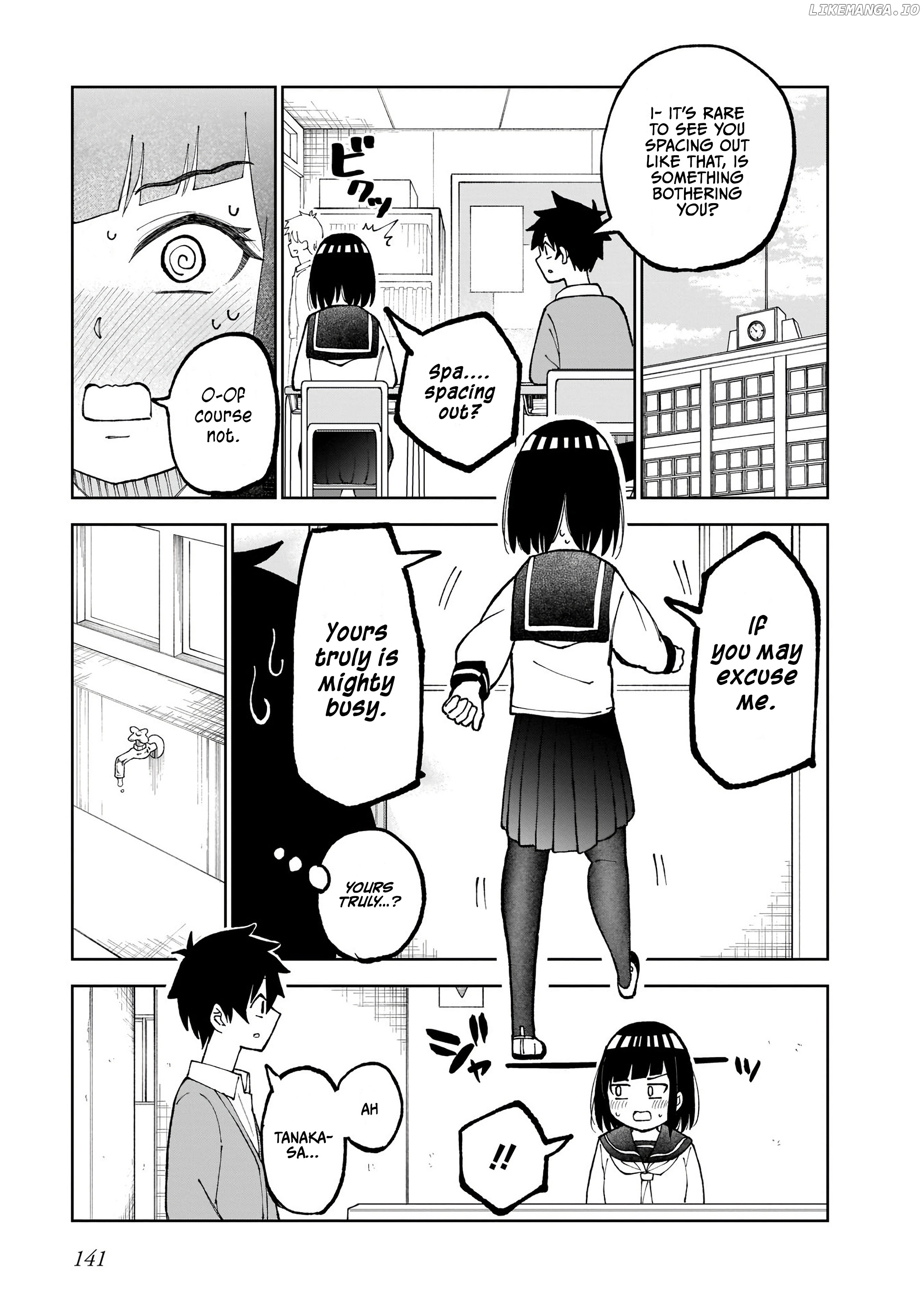 my Classmate Tanaka-San is Super Scary chapter 26 - page 4