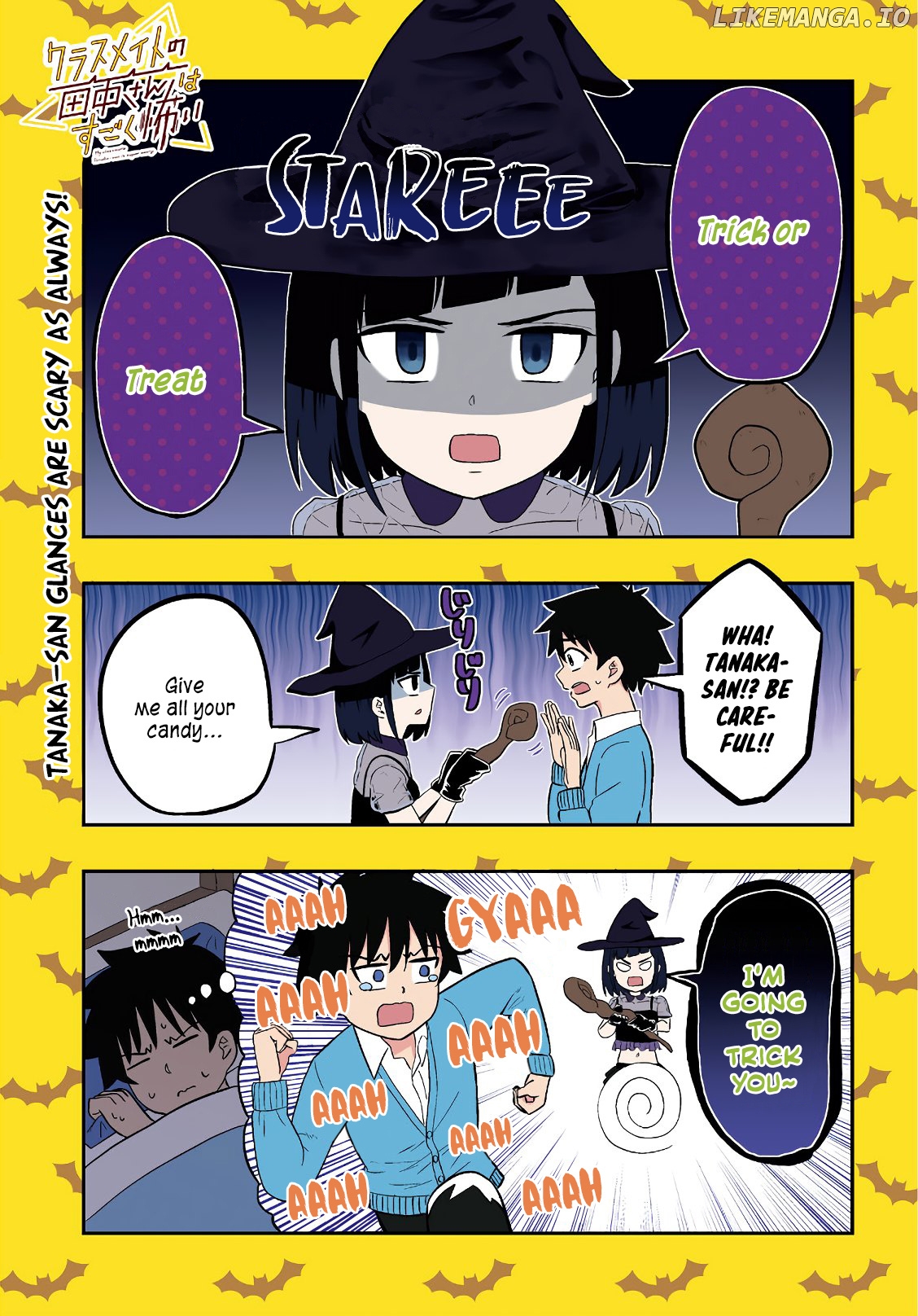 my Classmate Tanaka-San is Super Scary chapter 31 - page 2