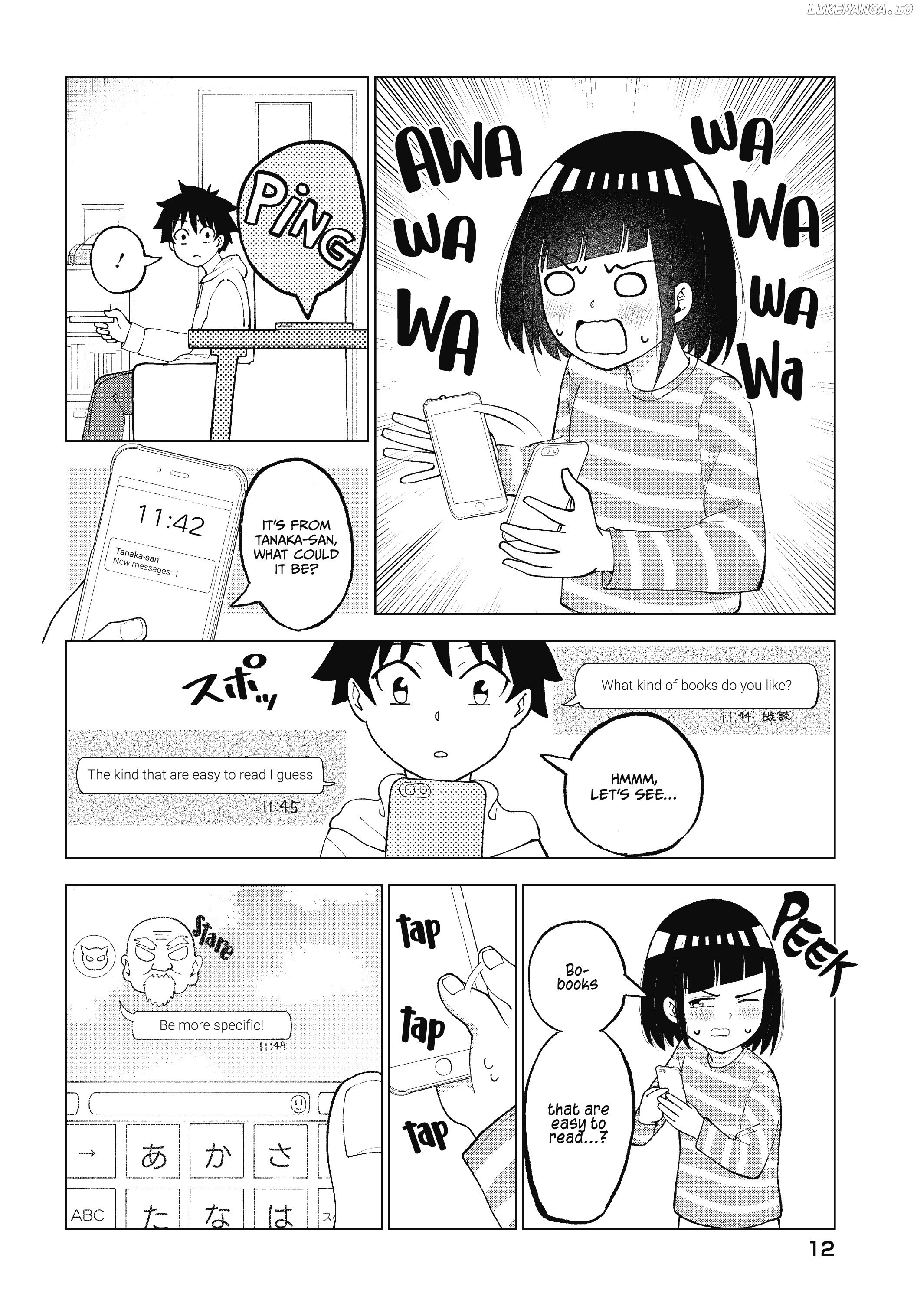 my Classmate Tanaka-San is Super Scary chapter 32 - page 3