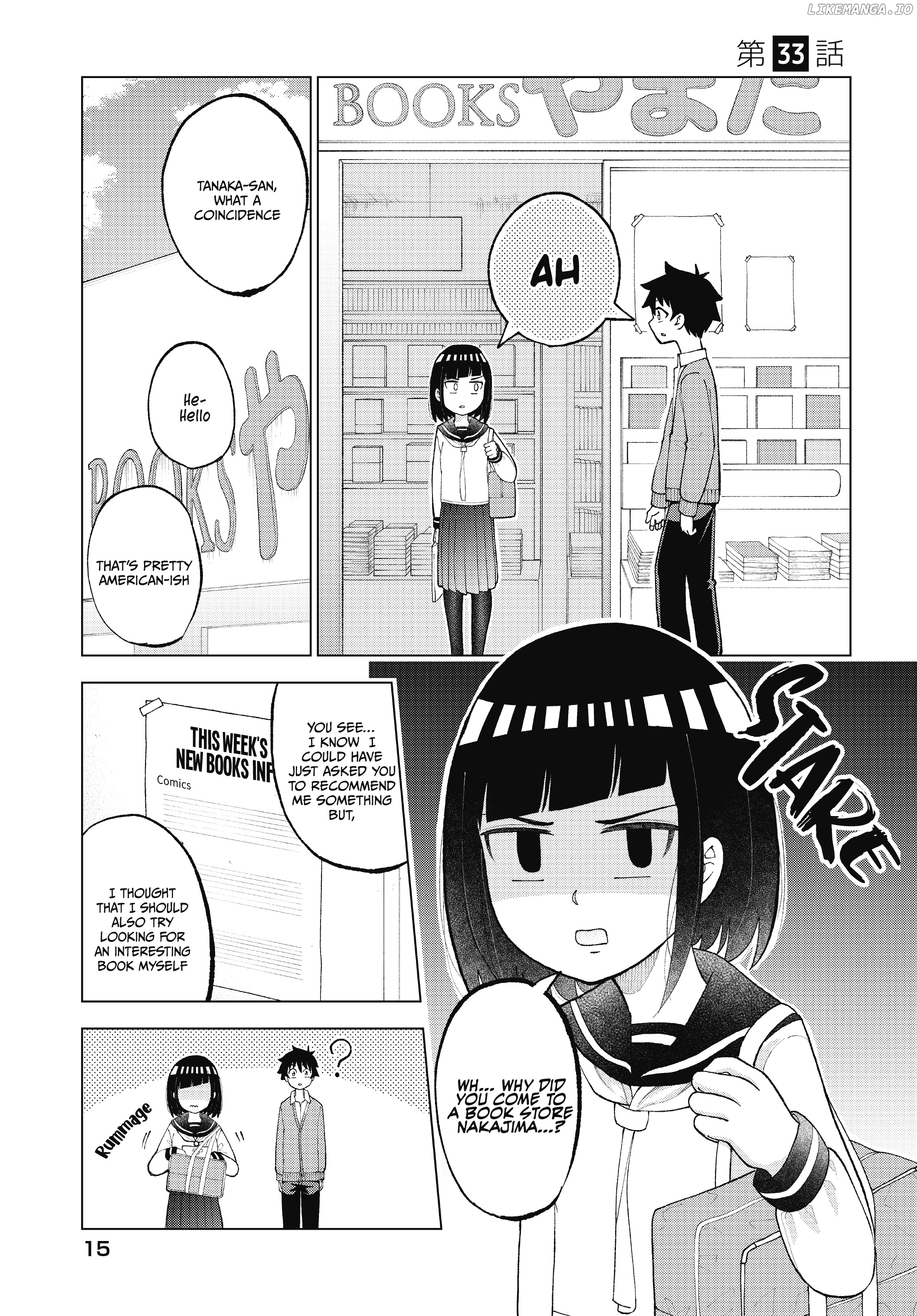 my Classmate Tanaka-San is Super Scary chapter 33 - page 2